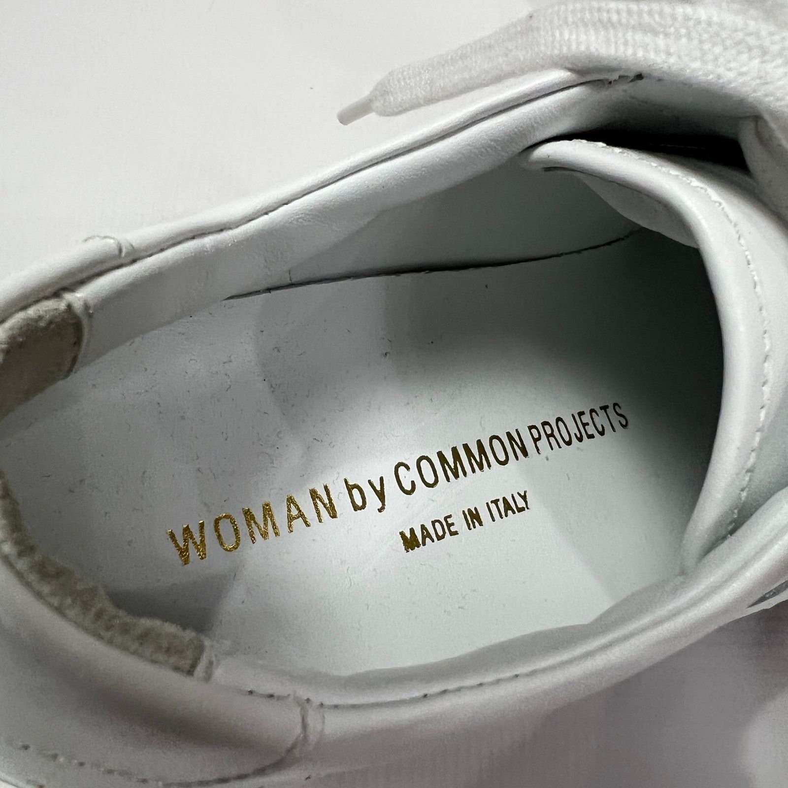 Common Projects Common Projects BBall Low White Leather Sneakers EU37 Size US 6.5 / IT 36.5 - 7 Thumbnail