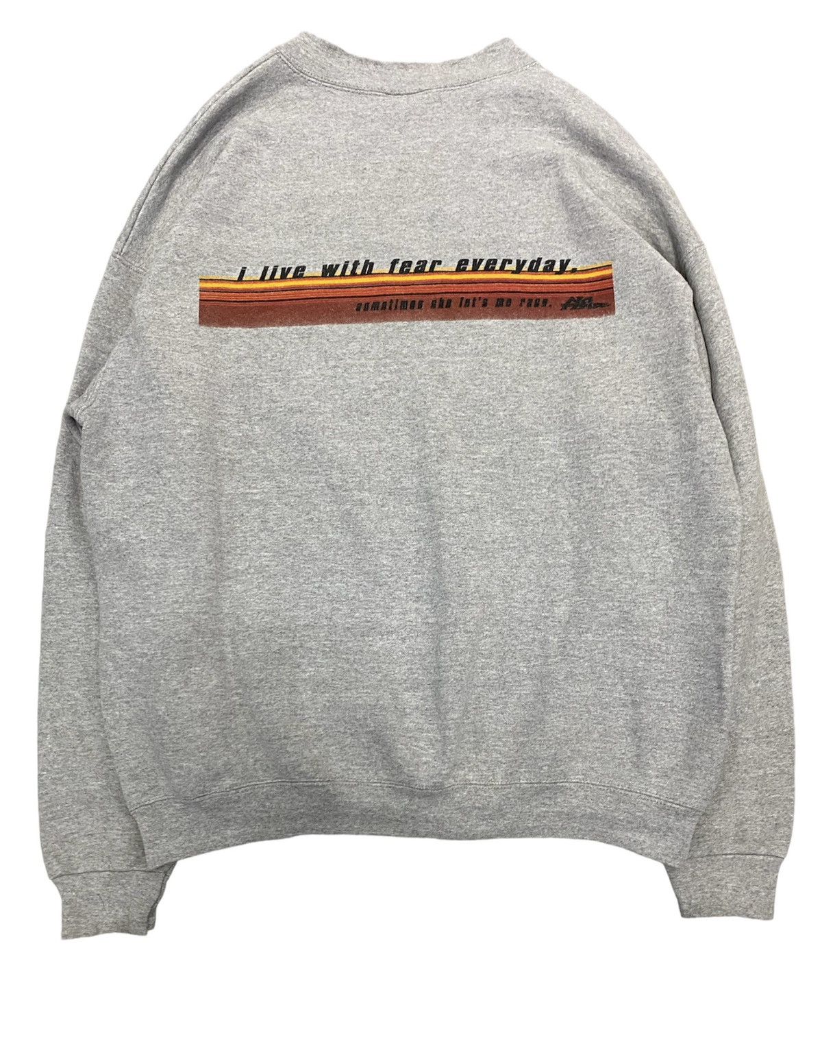 No Fear 90s No Fear Poem sweatshirt Size US L / EU 52-54 / 3 - 1 Thumbnail