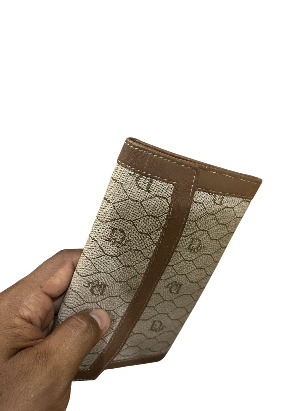 Christian Dior Monsieur CHRISTIAN DIOR HONEYCOMB LONG WALLET Size ONE SIZE - 11 Thumbnail