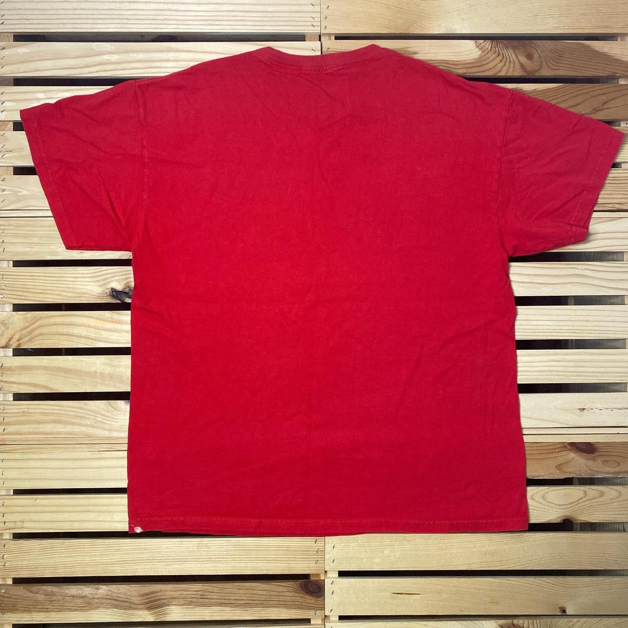 Carbon Carbon Nautical Stars Red Y2K Graffiti Tee Size Large Size US L / EU 52-54 / 3 - 2 Thumbnail
