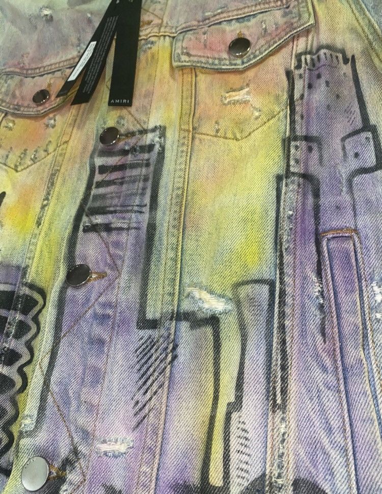Amiri AMIRI 19ss Metropolitan Rendering Jacket 2412-Nextarrow Size US M / EU 48-50 / 2 - 6 Thumbnail