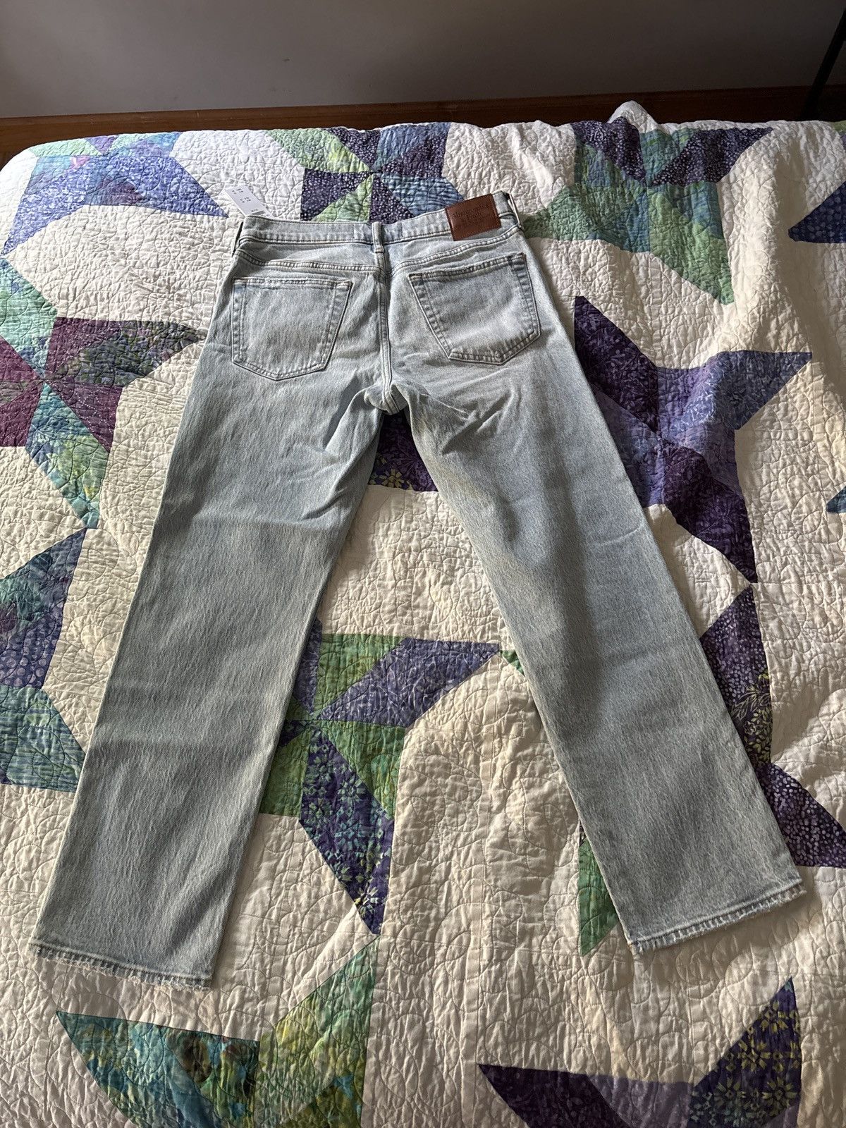 Abercrombie & Fitch A&F Vintage Stretch Straight Jean Size US 31 - 4 Thumbnail