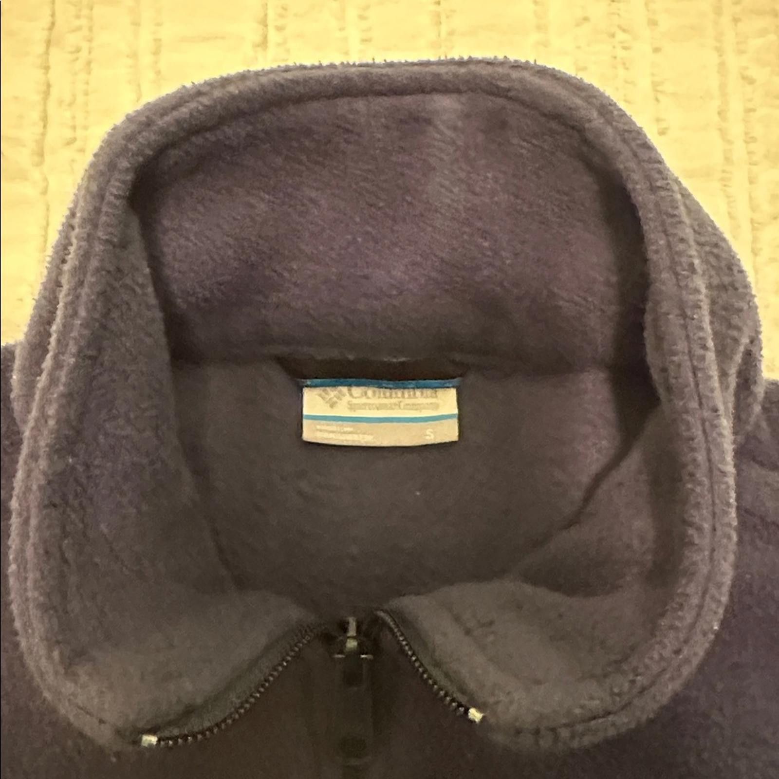 Columbia Columbia Dark Blue Sleeveless Fleece Vest Size US S / EU 44-46 / 1 - 3 Thumbnail