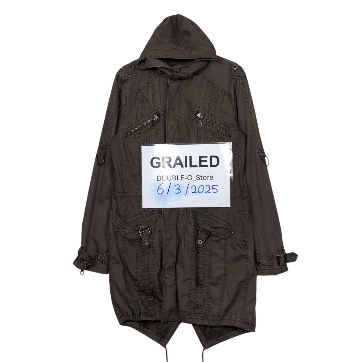 In The Attic 📌Vintage Parka Jacket Fish Tail Chore In The Attic Punk Size US L / EU 52-54 / 3 - 1 Thumbnail