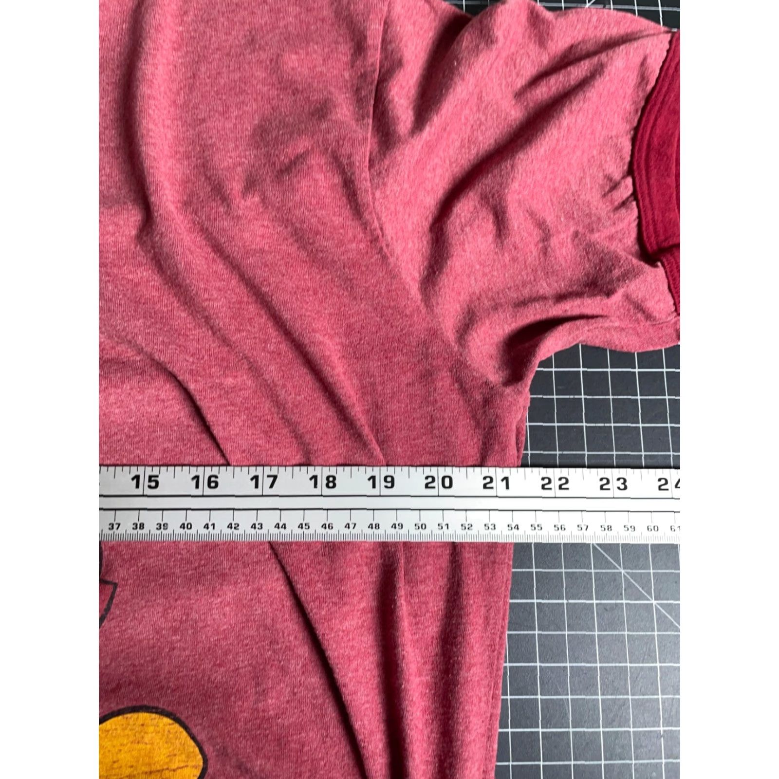 Disney Disney Mickey Mouse T-Shirt Adult XL Red 50/50 90s VTG Vintage Logo Crew Neck Short Sleeve Men Mens Size US L / EU 52-54 / 3 - 5 Thumbnail