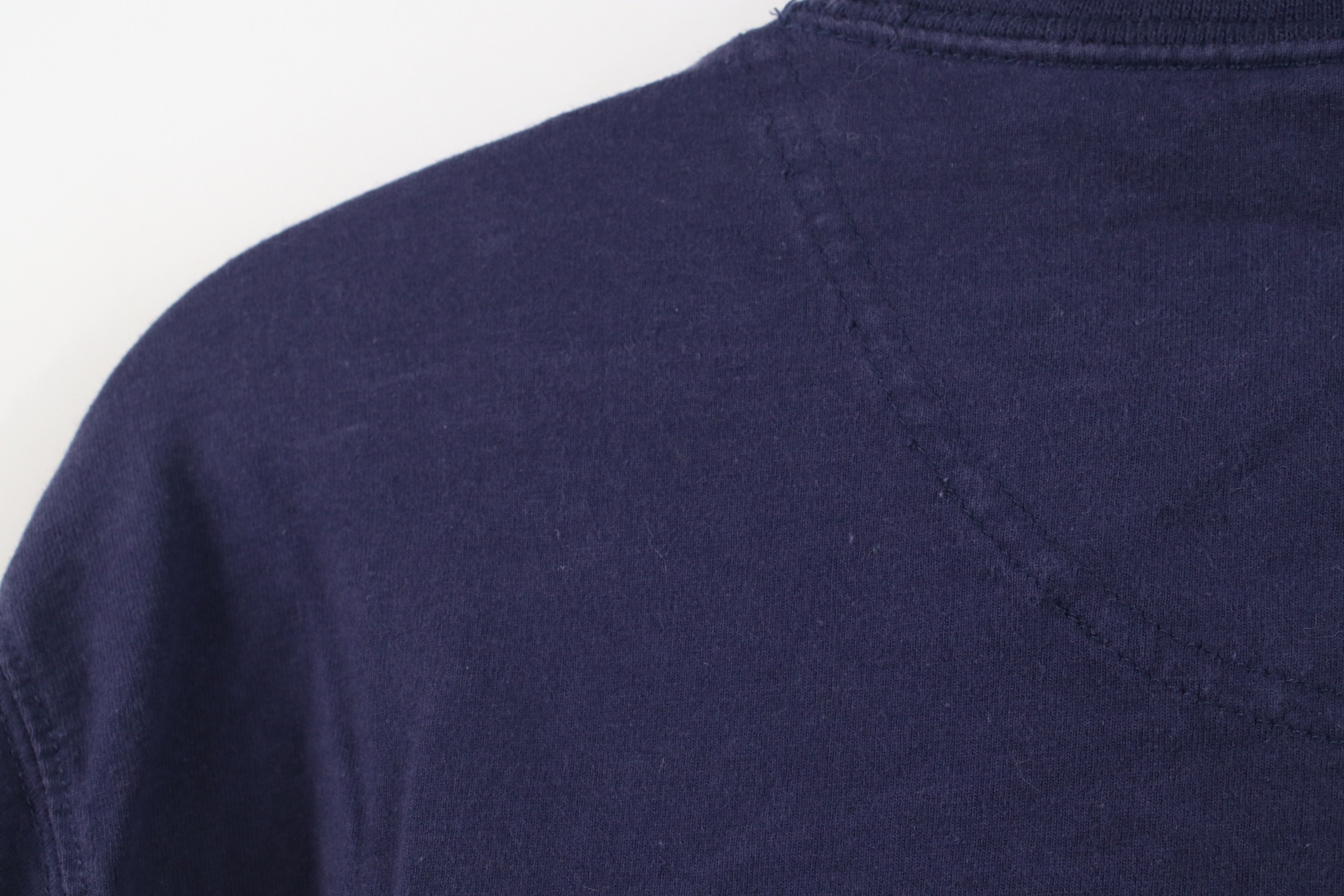 Vintage Vintage 90s Y2K Cowboys Football Mock Neck T-Shirt Blue Size US M / EU 48-50 / 2 - 10 Thumbnail