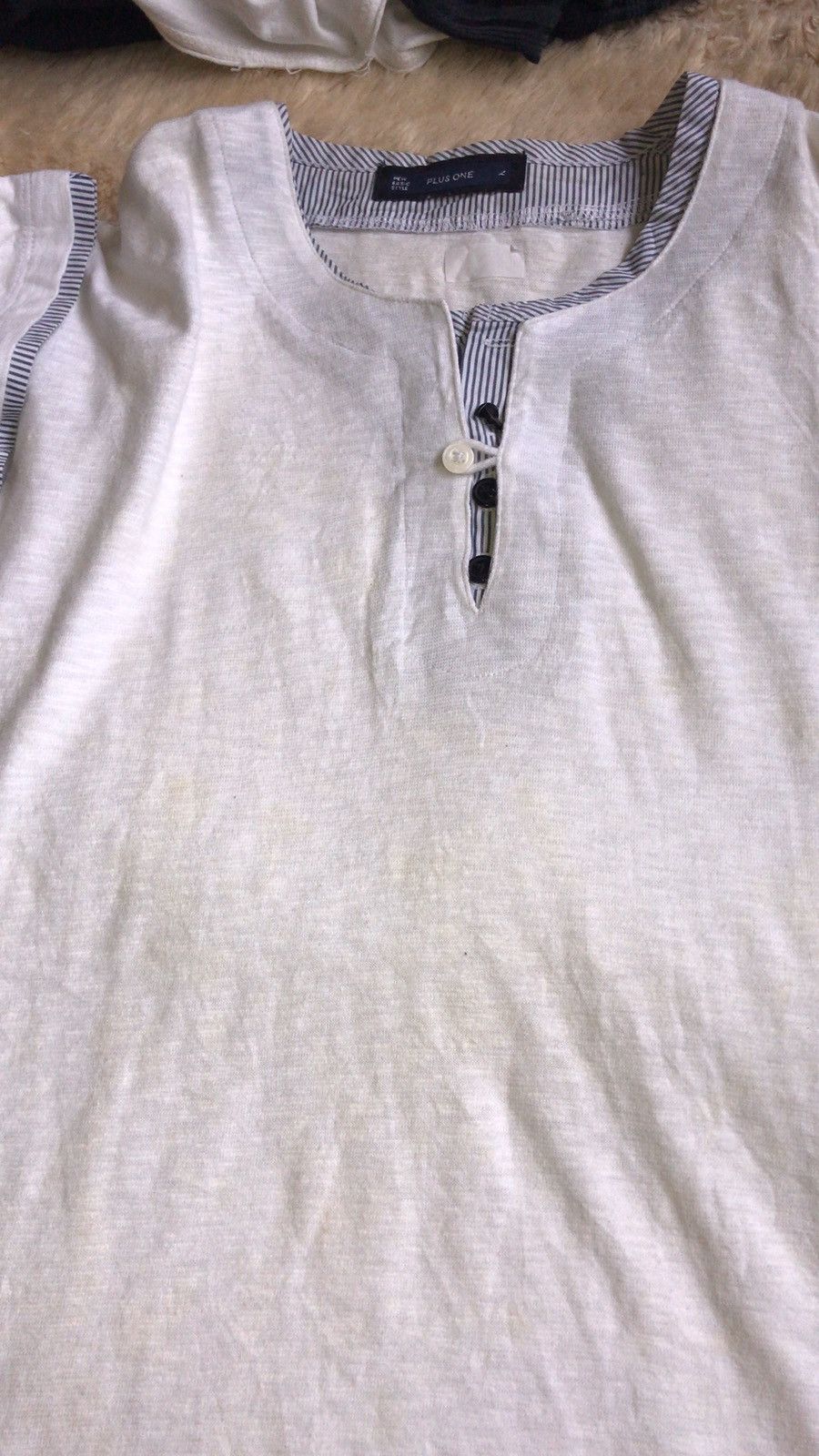 Plus One Clothing Plus one T Shirt Double Layer Japan Style Size US L / EU 52-54 / 3 - 14 Thumbnail