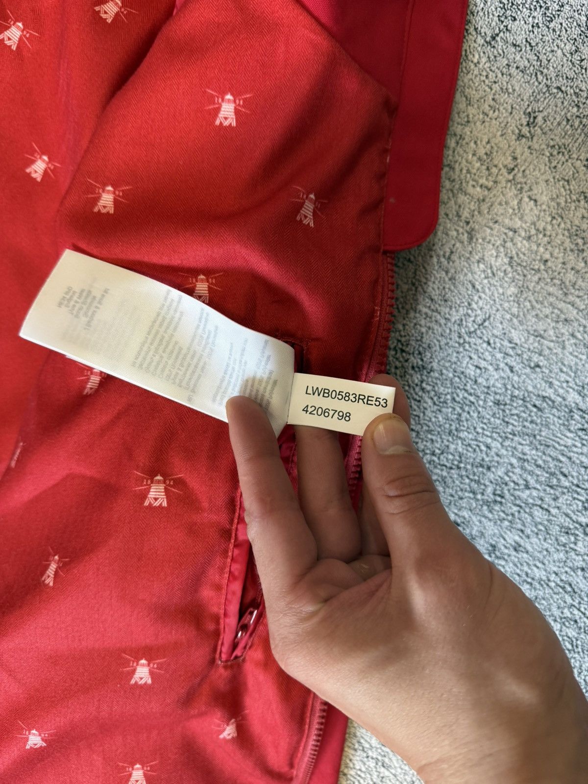 Barbour Barbour Women Parka Waterproof Mainlander Jacket Red Hooded Size XL / US 12-14 / IT 48-50 - 9 Thumbnail