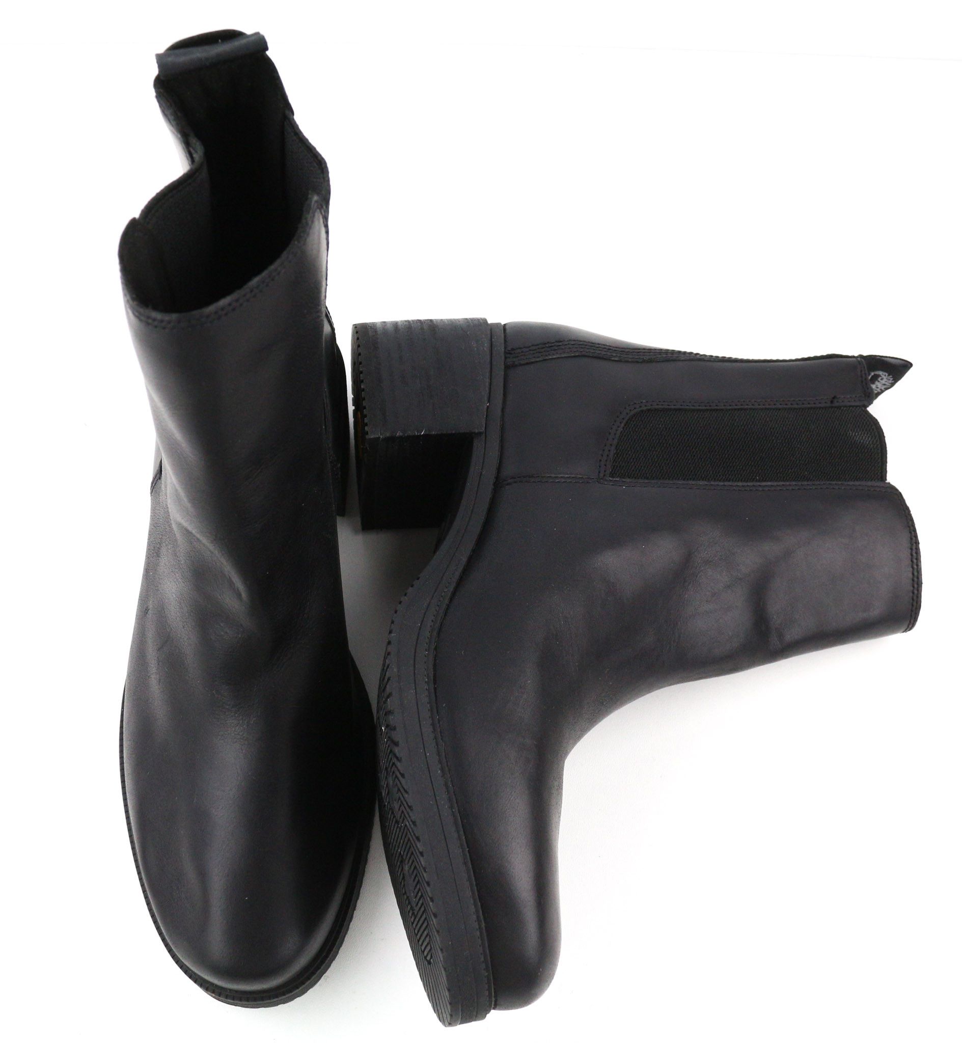 Timberland A25B1 UK6/UK7 Black Leather Heel ReBOTL 80872 Size US 6.5 / IT 36.5 - 6 Thumbnail