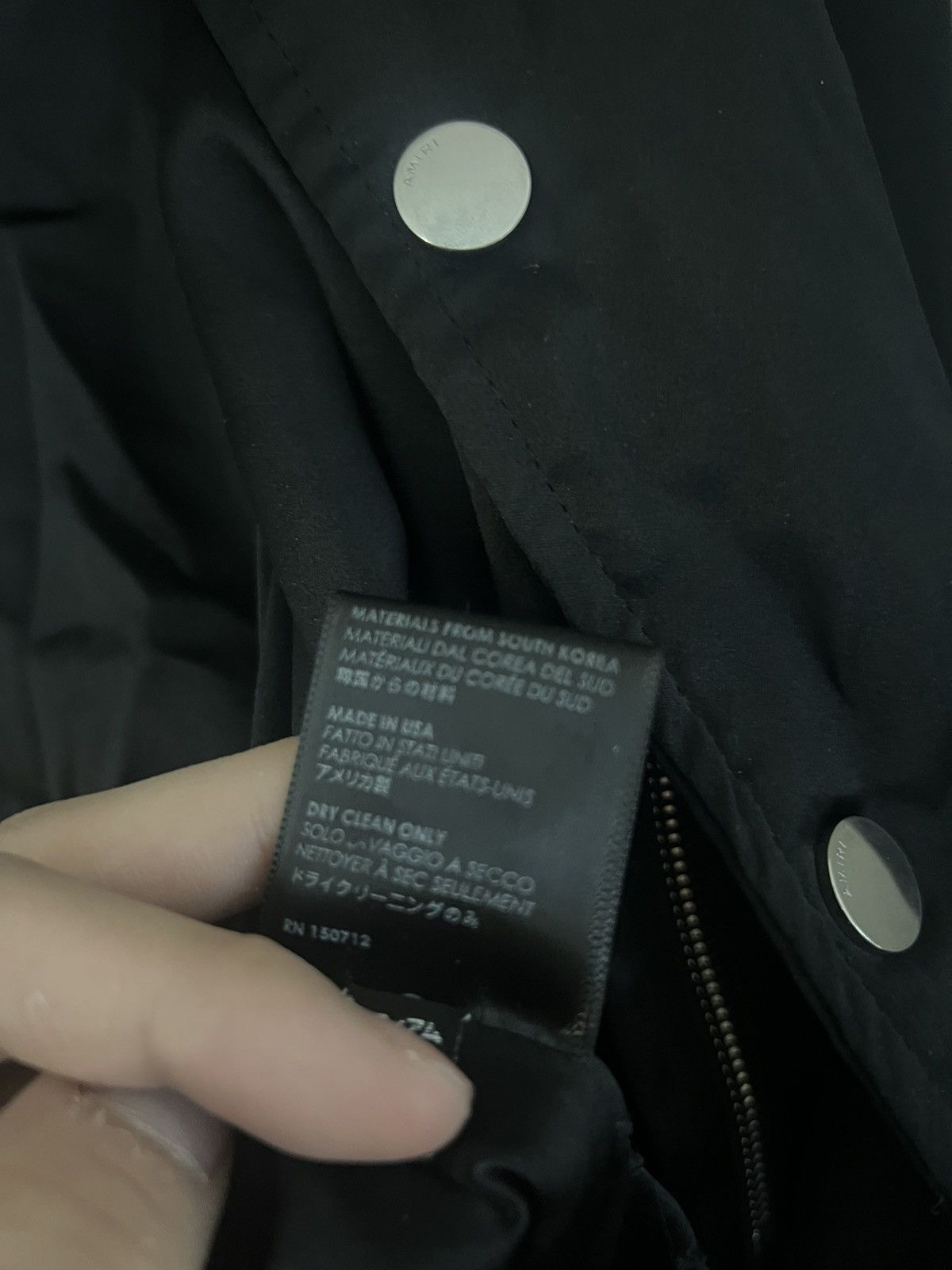 Amiri Amiri Silk Lovers Bomber Jacket Size US S / EU 44-46 / 1 - 8 Thumbnail