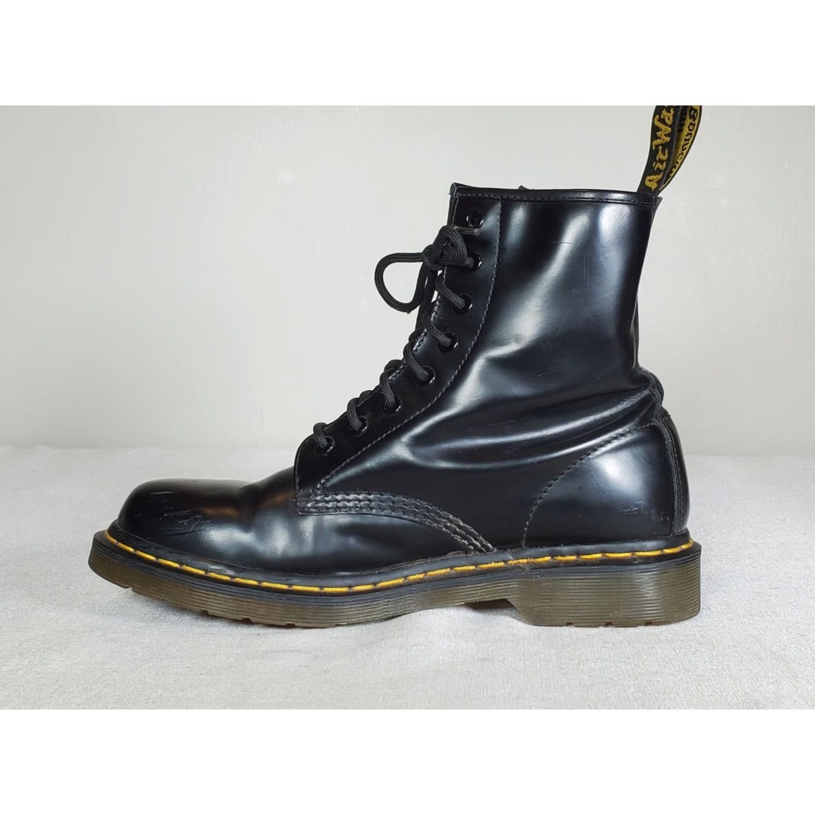 Dr. Martens Dr. Martens 1460 Pascal Boots Black Smooth Leather 8 Eyelet AirWair Women’s US 9 Size US 9 / IT 39 - 3 Thumbnail