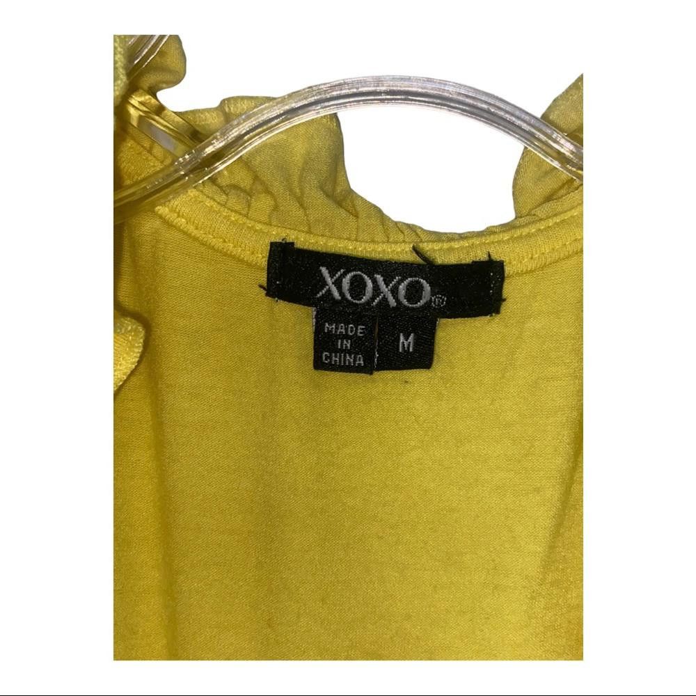 XOXO XOXO l Yellow Ruffle Scrunched Tank Size Medium Size M / US 6-8 / IT 42-44 - 6 Thumbnail