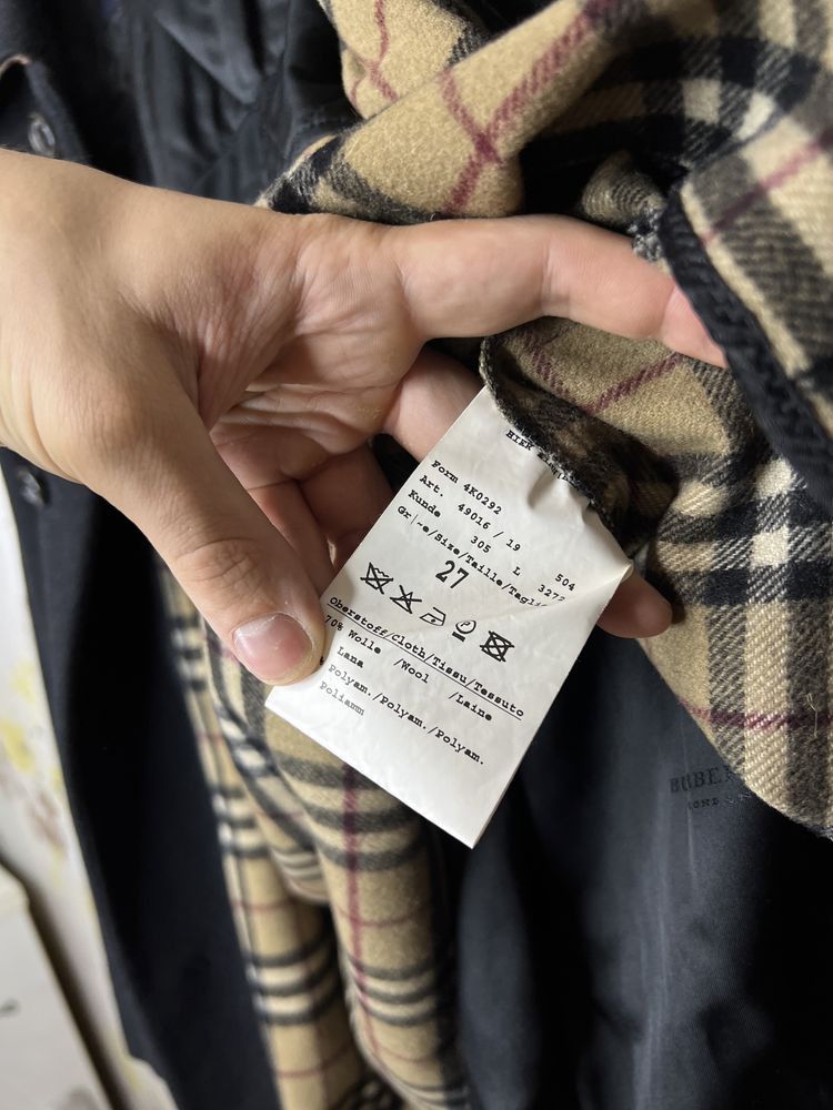 Burberry Vintage Burberry Wool Cashemere Coat Size US L / EU 52-54 / 3 - 6 Thumbnail