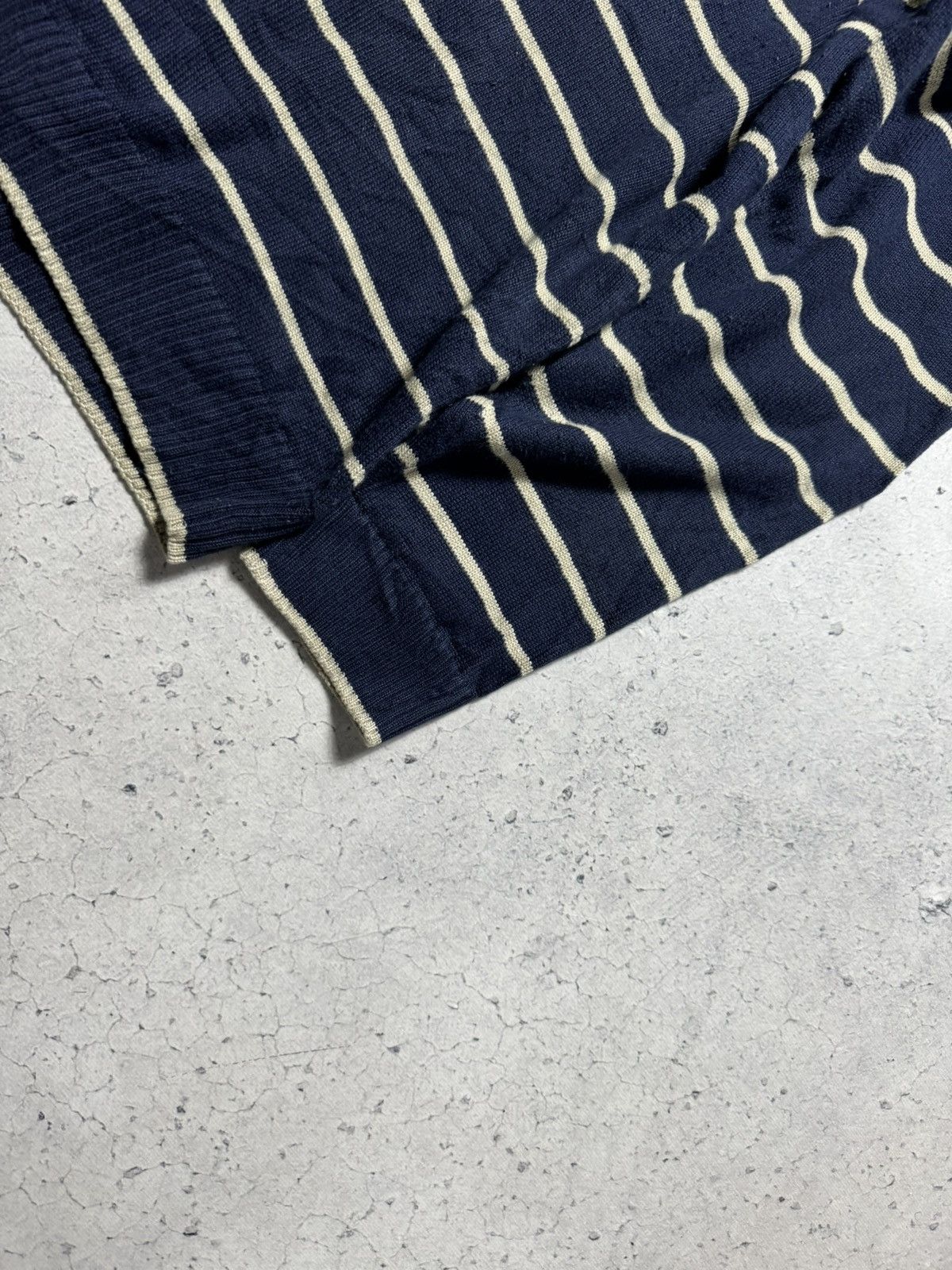 Lacoste Lacoste Vintage Stripes Sweater Size US XL / EU 56 / 4 - 3 Thumbnail