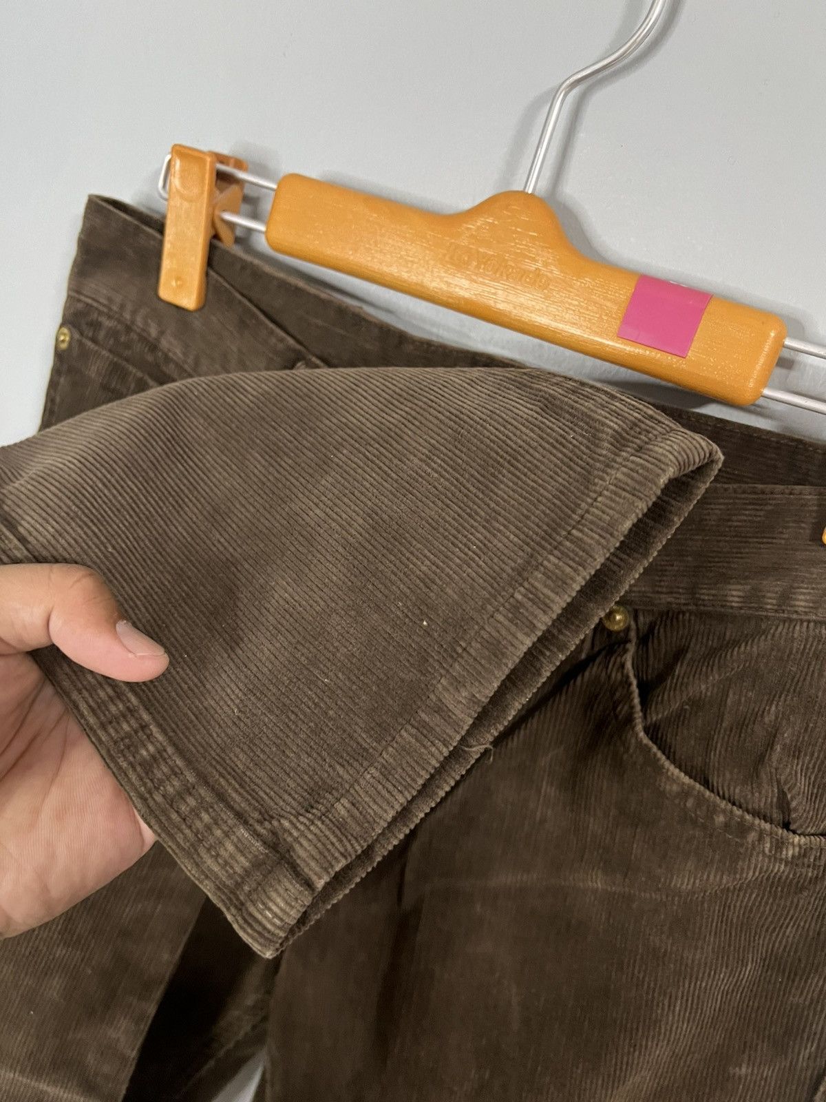 Visvim Visvim mud dyed corduroy casual pants workwear Size US 31 - 5 Thumbnail