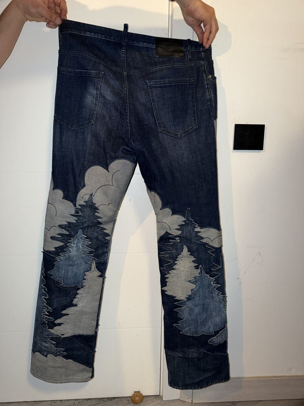 Dsquared2 New Deer Patchwork Wash Roadie Jeans DSQUARED2 Size US 32 / EU 48 - 6 Thumbnail