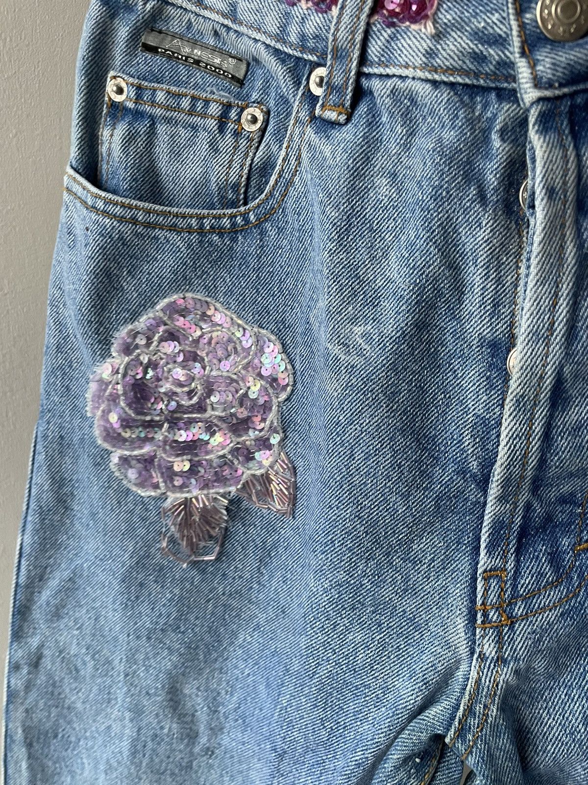 Vintage 90’s parisian jean Size 27" / US 4 / IT 40 - 14 Thumbnail