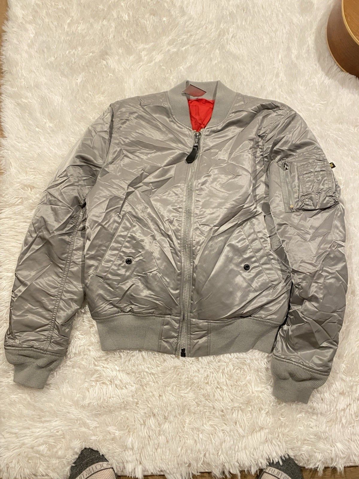 Alpha Industries 80s Alpha Industries MA-1 Intermediate Flyer Man’s Reversib Size US M / EU 48-50 / 2 - 1 Thumbnail