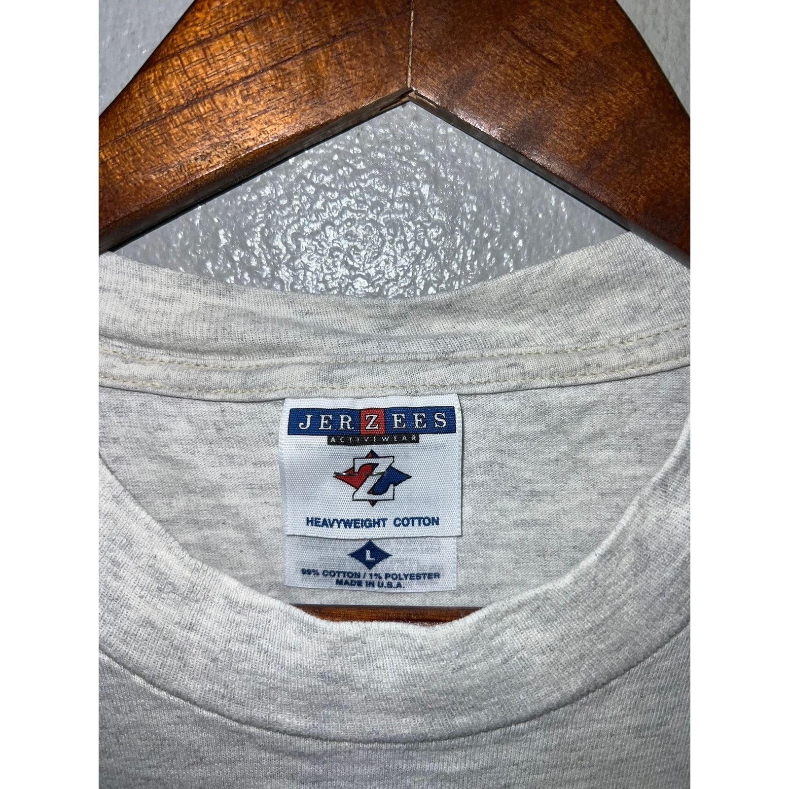 Jerzees Vintage Jackson Hole Shirt Big Bear Animal Tee 90s Large Size US L / EU 52-54 / 3 - 6 Thumbnail