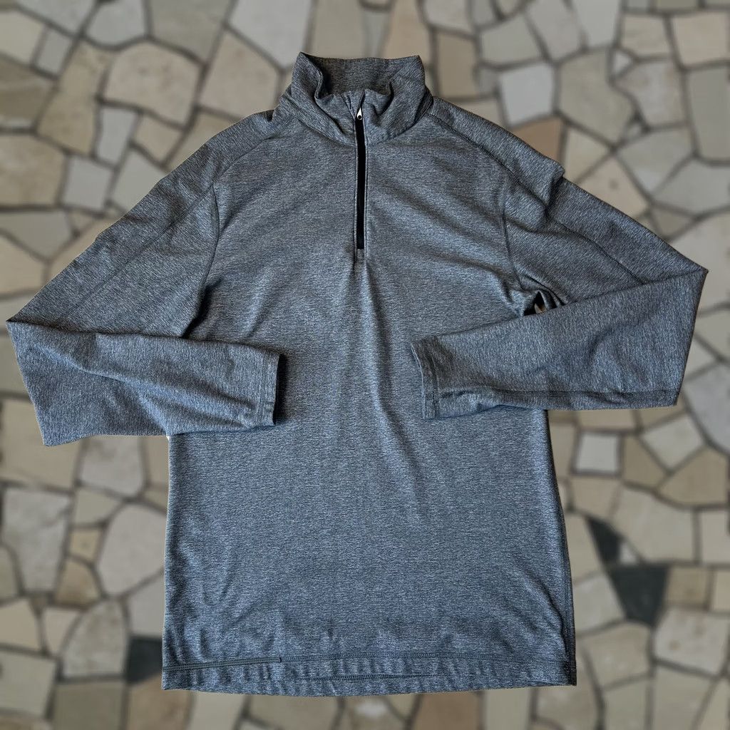 Lululemon Lululemon Pullover Mens S Gray Surge Warm Zip Men Size US S / EU 44-46 / 1 - 1 Thumbnail