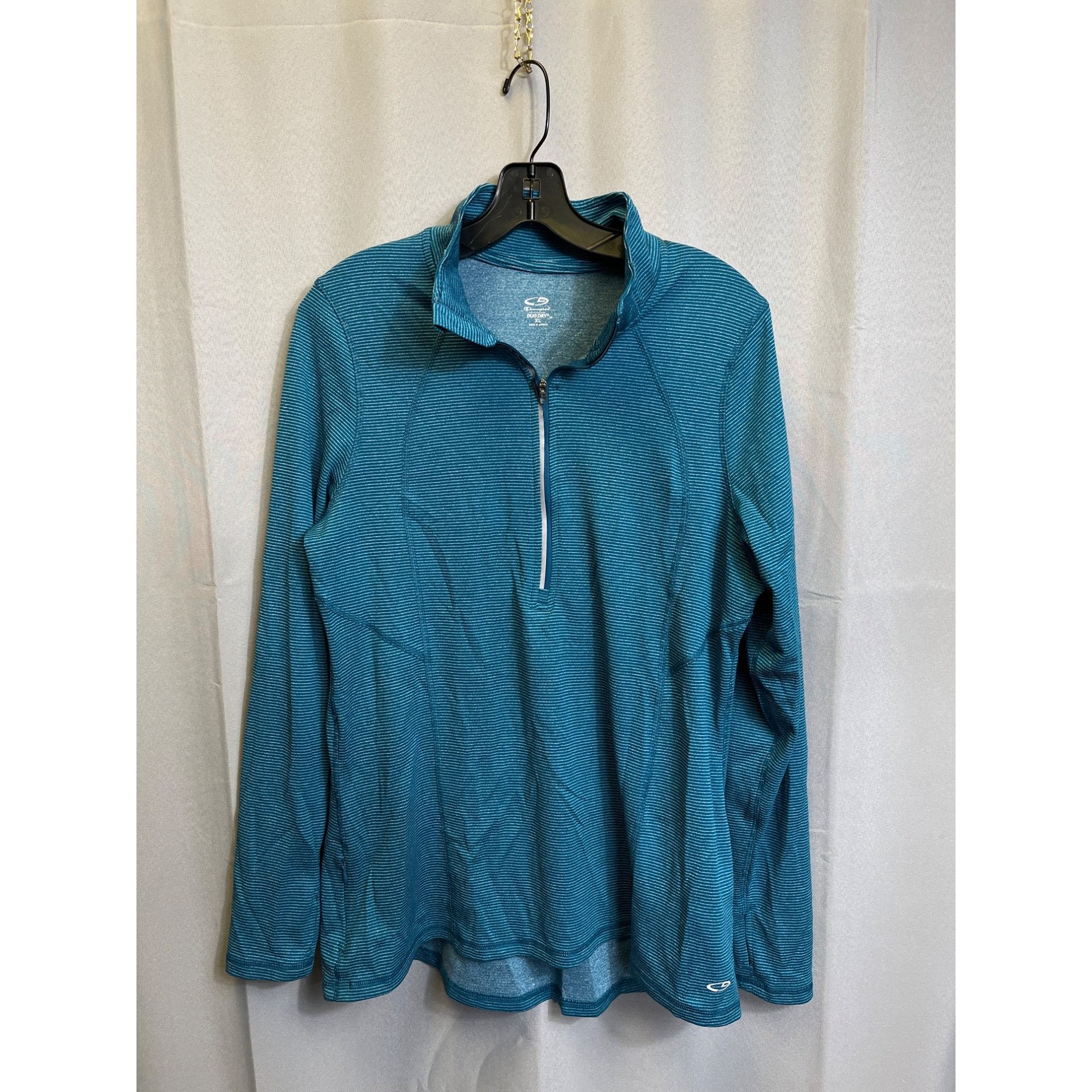 Designer C9 Champion SKU 7691 Womens Blue Long Sleeve Pullover Top Si Size XL / US 12-14 / IT 48-50 - 1 Thumbnail