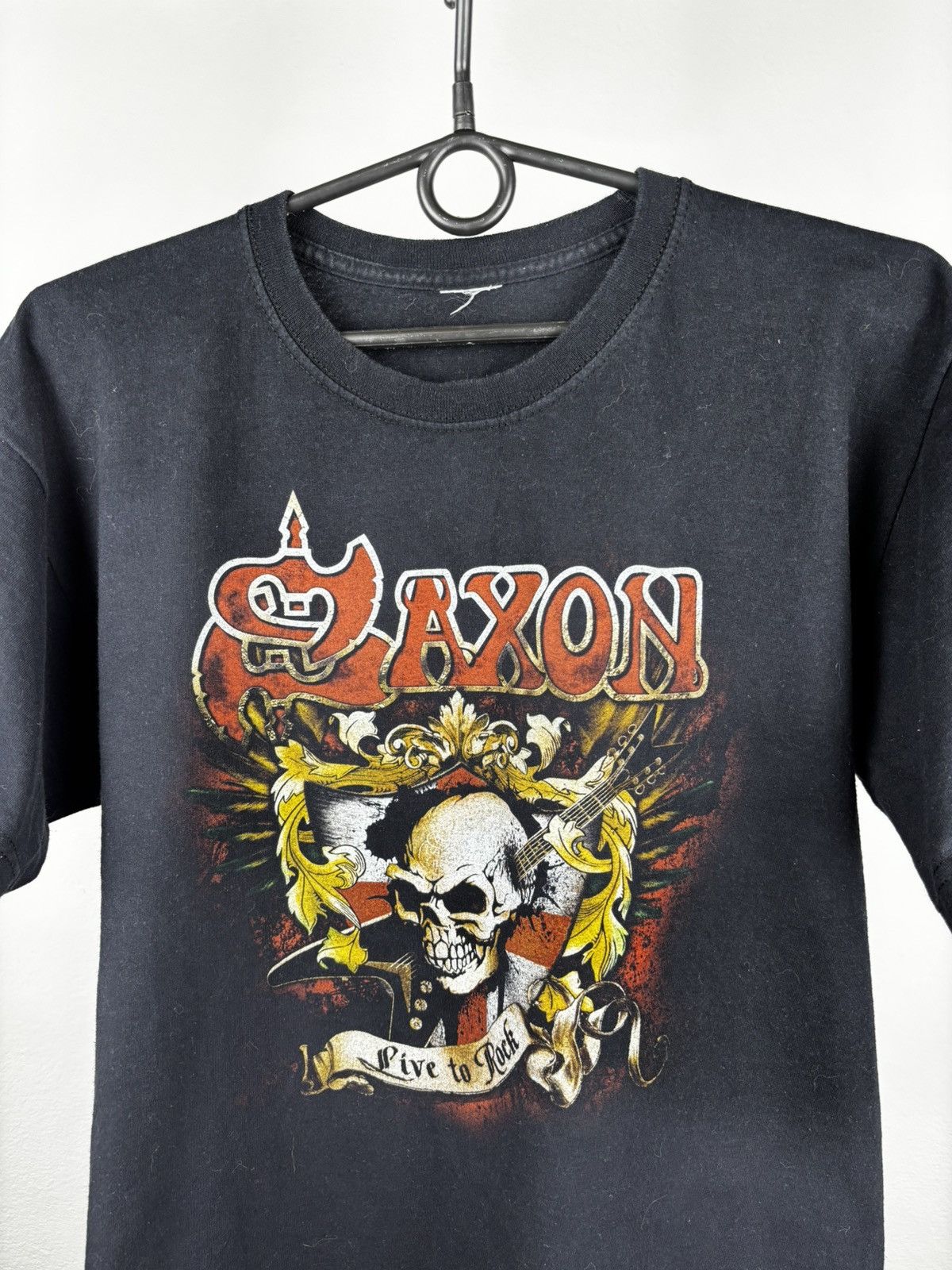 Band Tees × Vintage Saxon Live to Rock band tees Size US M / EU 48-50 / 2 - 2 Thumbnail