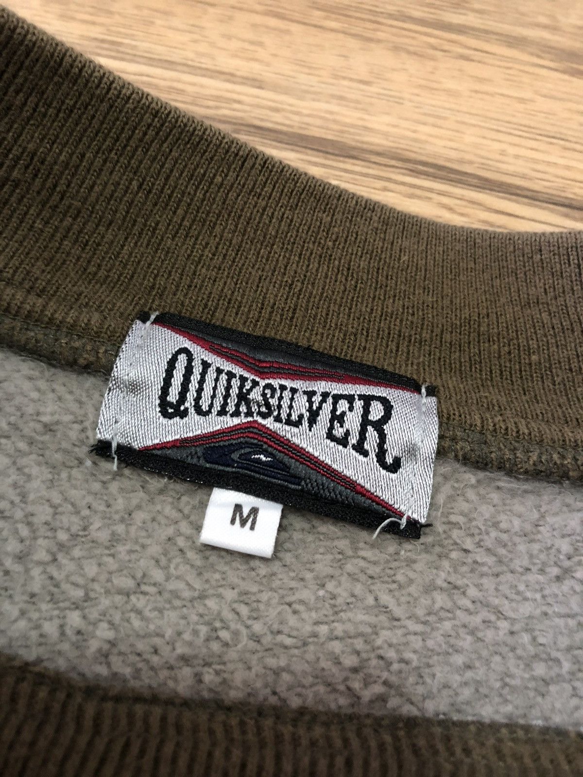 Quiksilver Vintage 90’s Quiksilver sweatshirt Size US M / EU 48-50 / 2 - 8 Thumbnail