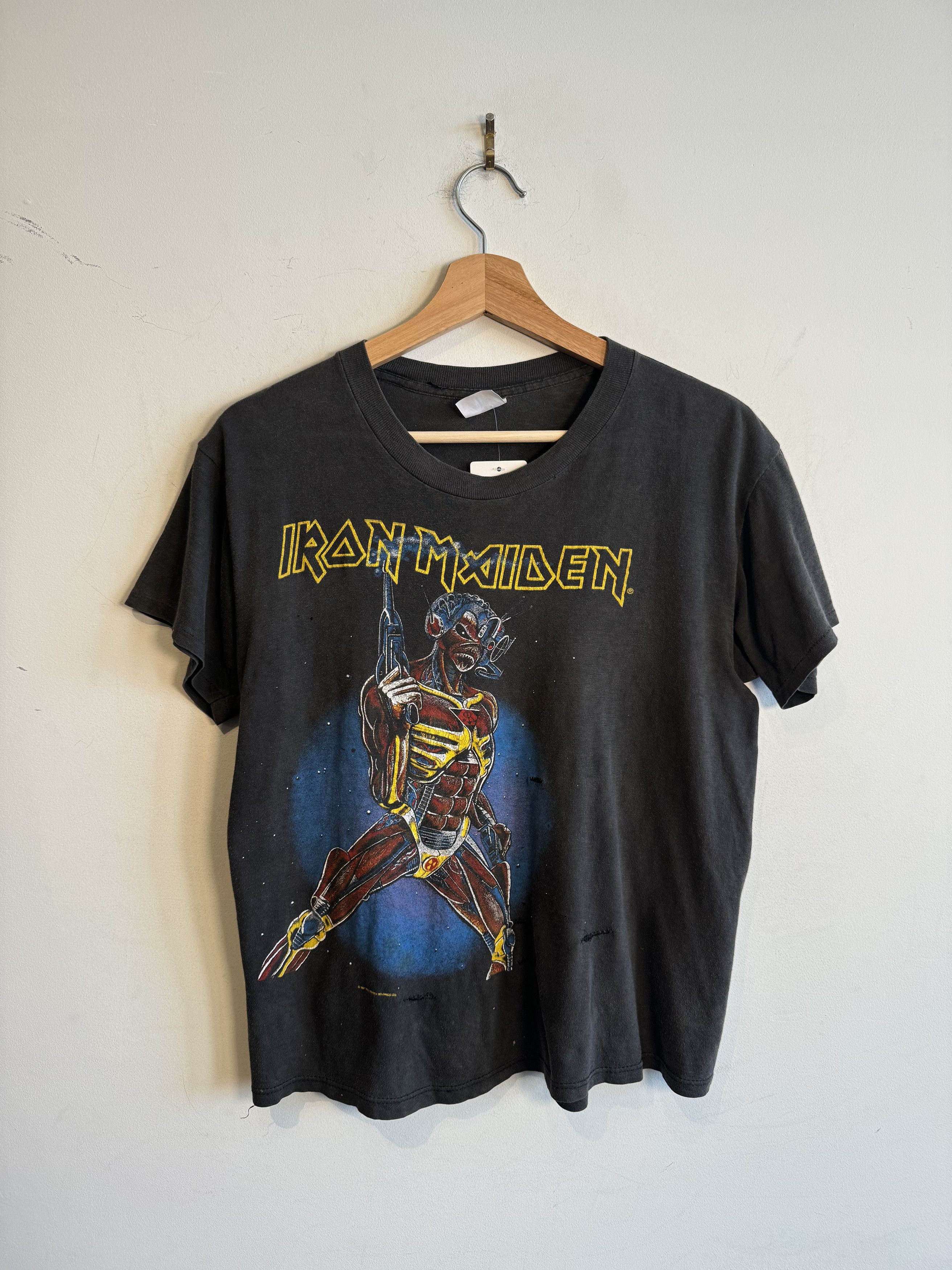 Iron Maiden 1987 Iron Maiden Tour Tee Size M Fit XS Size US S / EU 44-46 / 1 - 1 Thumbnail