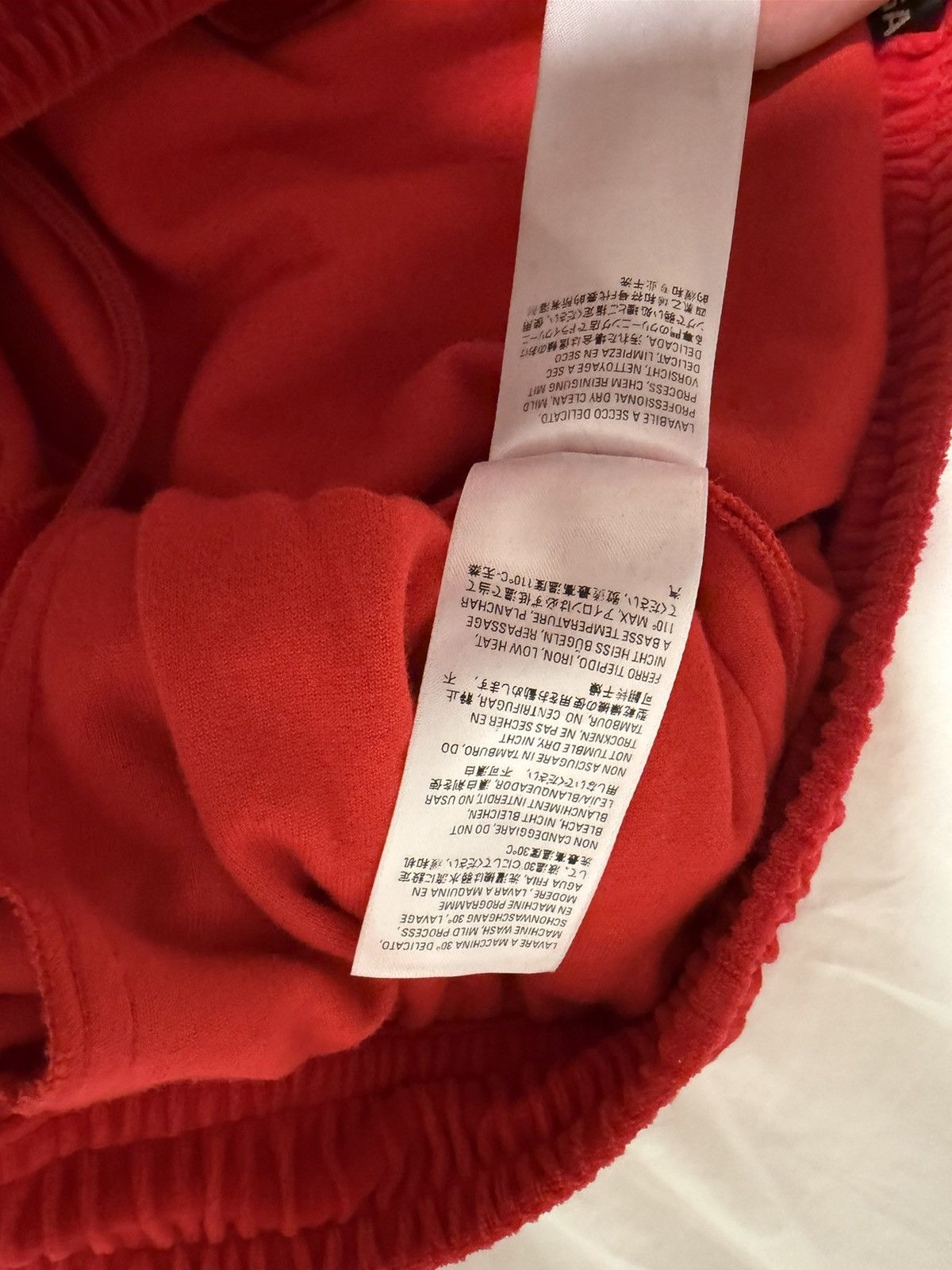 Balenciaga BALENCIAGA HOMEWEAR RED SWEATS Size US 34 / EU 50 - 9 Thumbnail