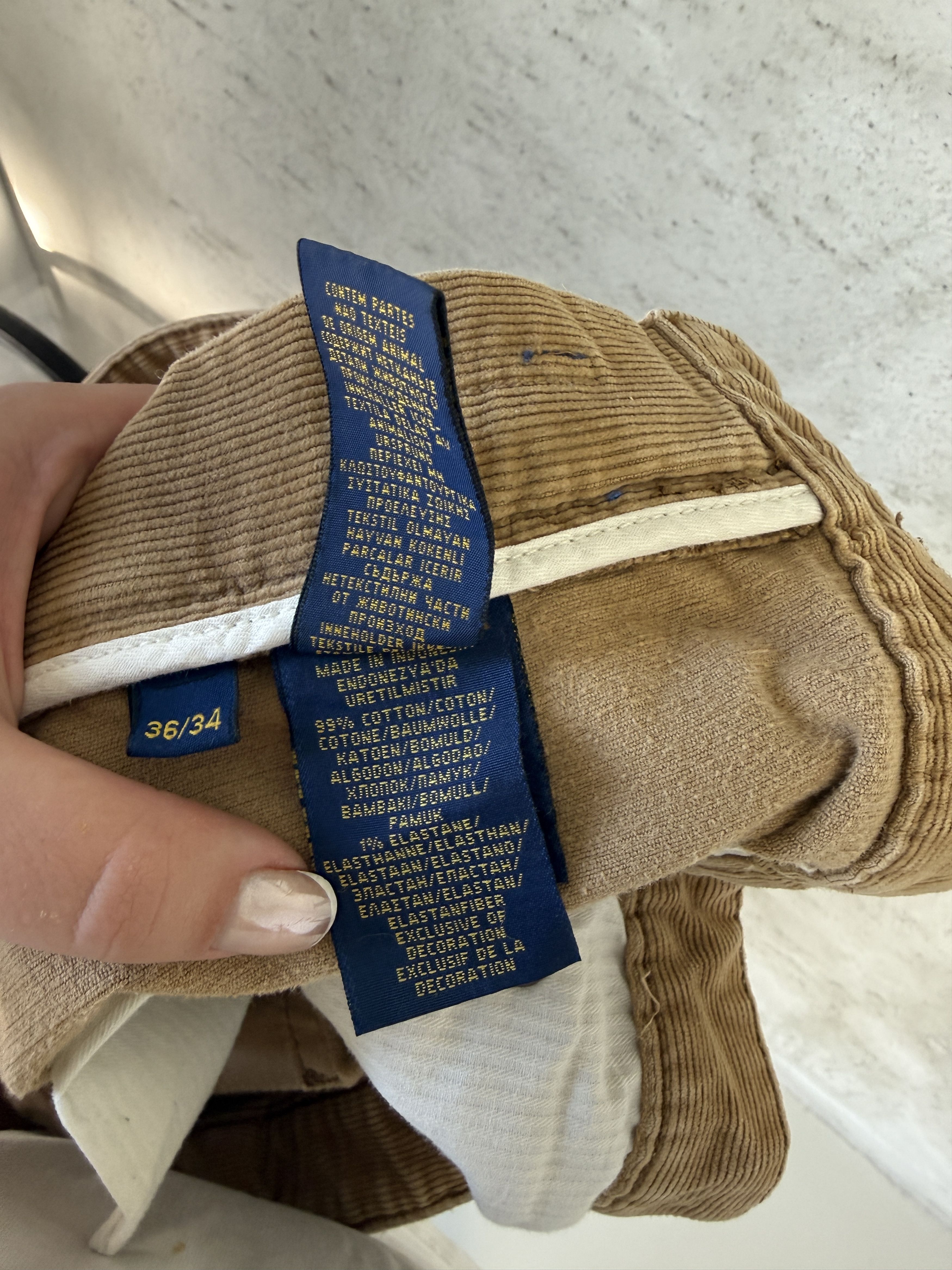 Polo Ralph Lauren Polo Ralph Lauren corduroy pants casual oldmoney Size US 36 / EU 52 - 7 Thumbnail