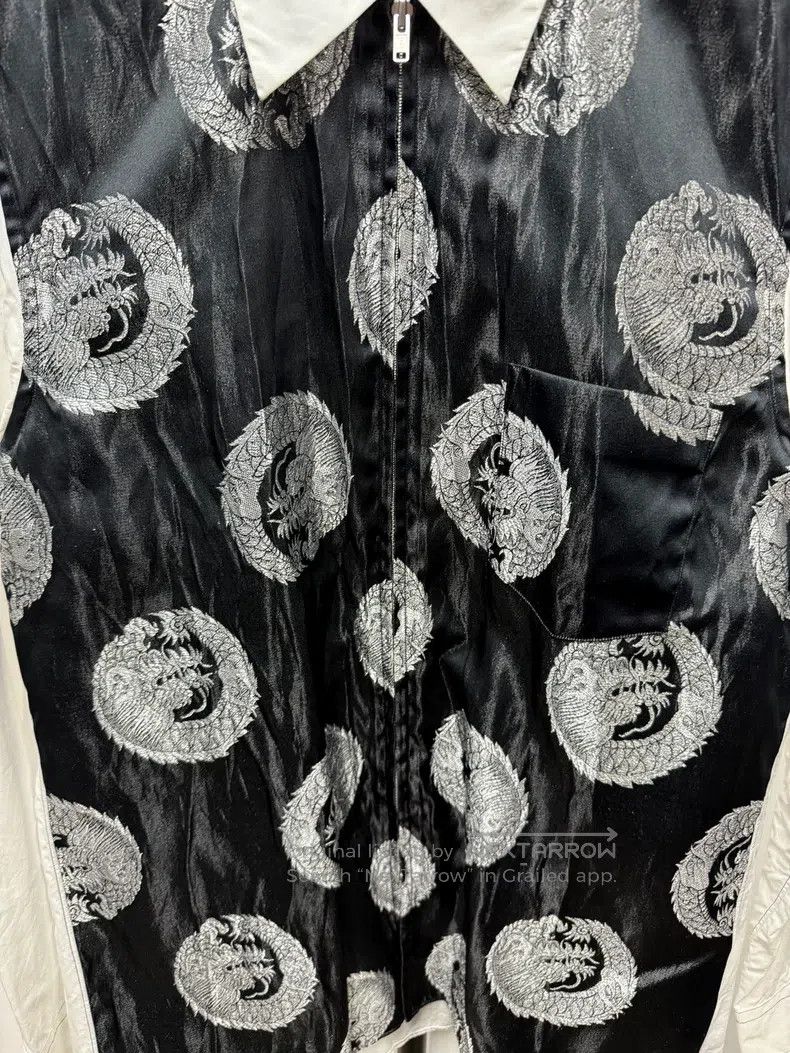 Comme des Garcons Comme Des Garcons Dragon embroidery patchwork shirt Size L / US 10 / IT 46 - 2 Thumbnail