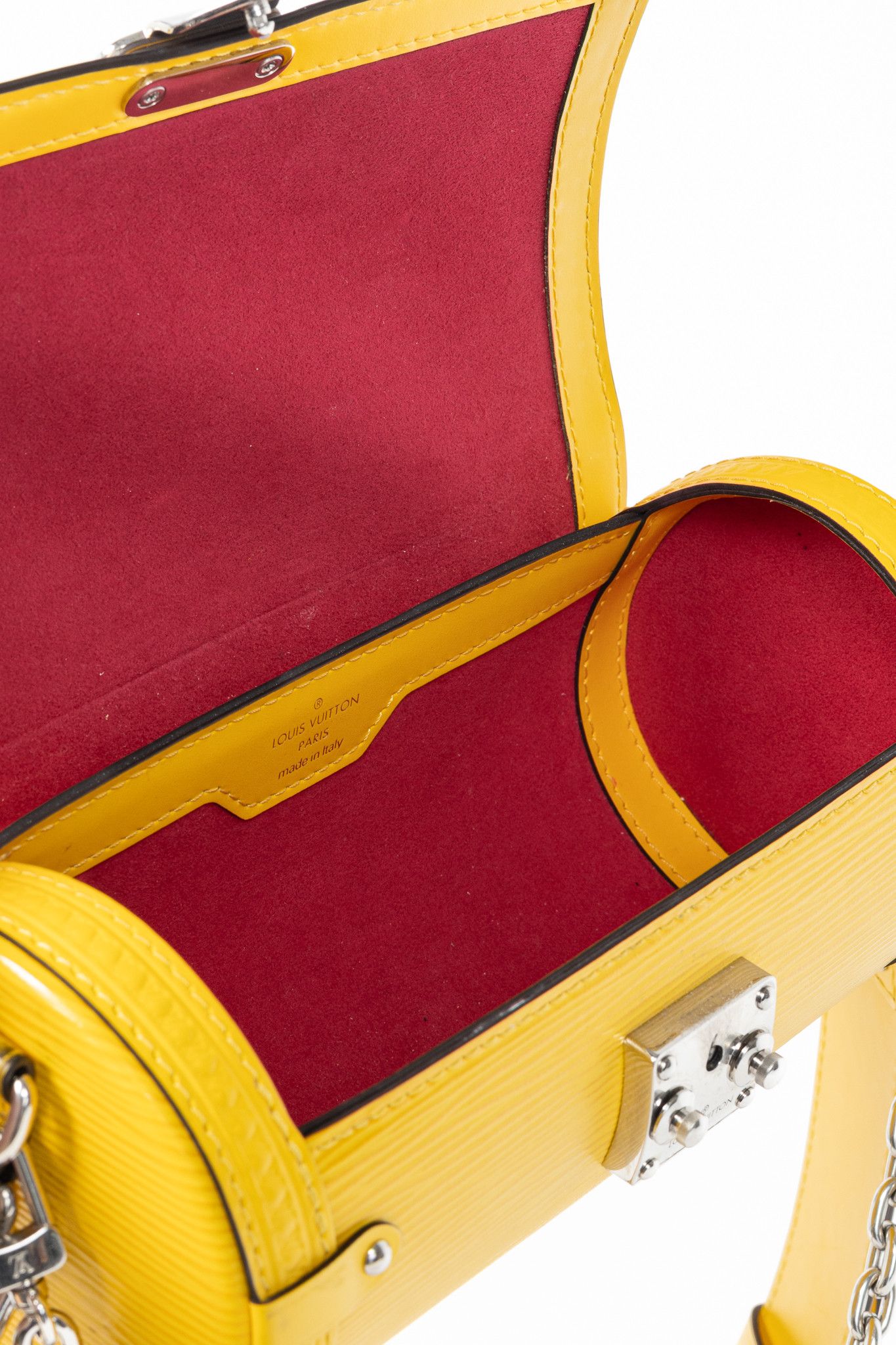Louis Vuitton Louis Vuitton Papillon Trunk Jaune Epi Leather Handbag Size ONE SIZE - 11 Thumbnail