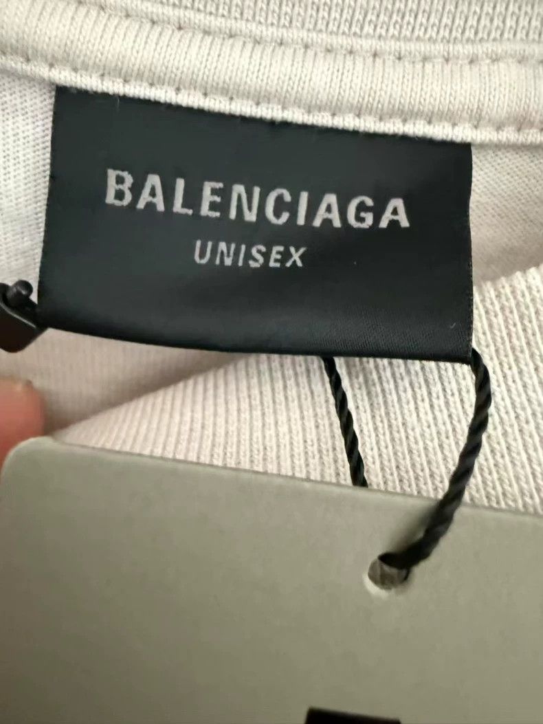 Balenciaga Balenciaga Front and Back Logo Embroidered Short Sleeve Ce Size US M / EU 48-50 / 2 - 3 Thumbnail