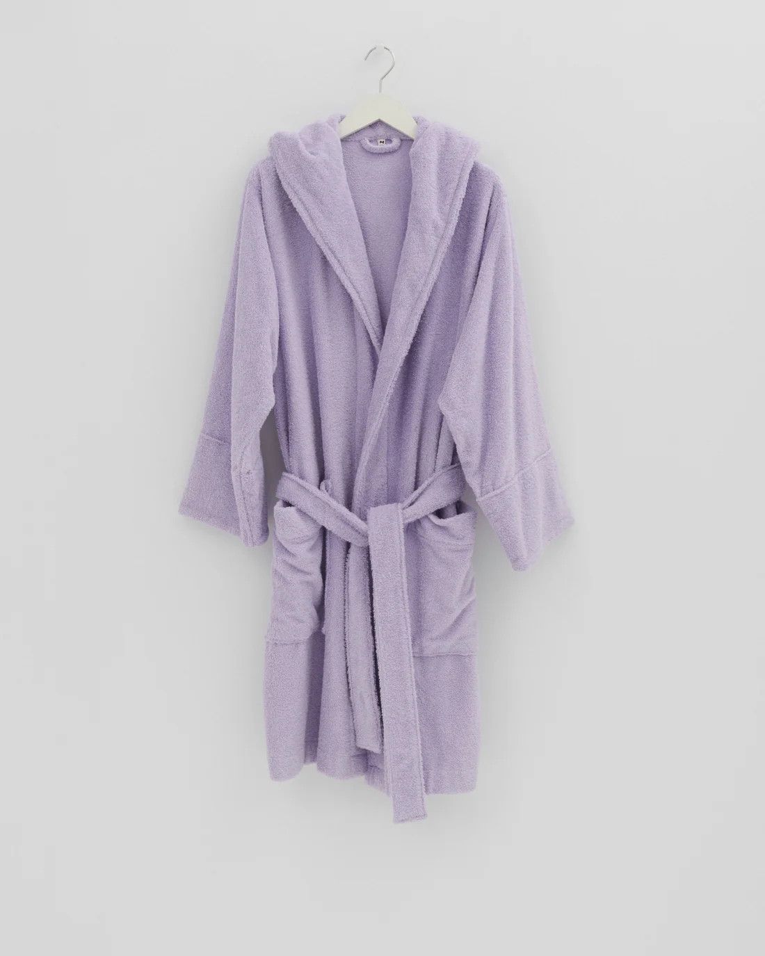 Tekla o1mle0325 Unisex Hooded Bathrobe in Lavender Size US XL / EU 56 / 4 - 1 Thumbnail