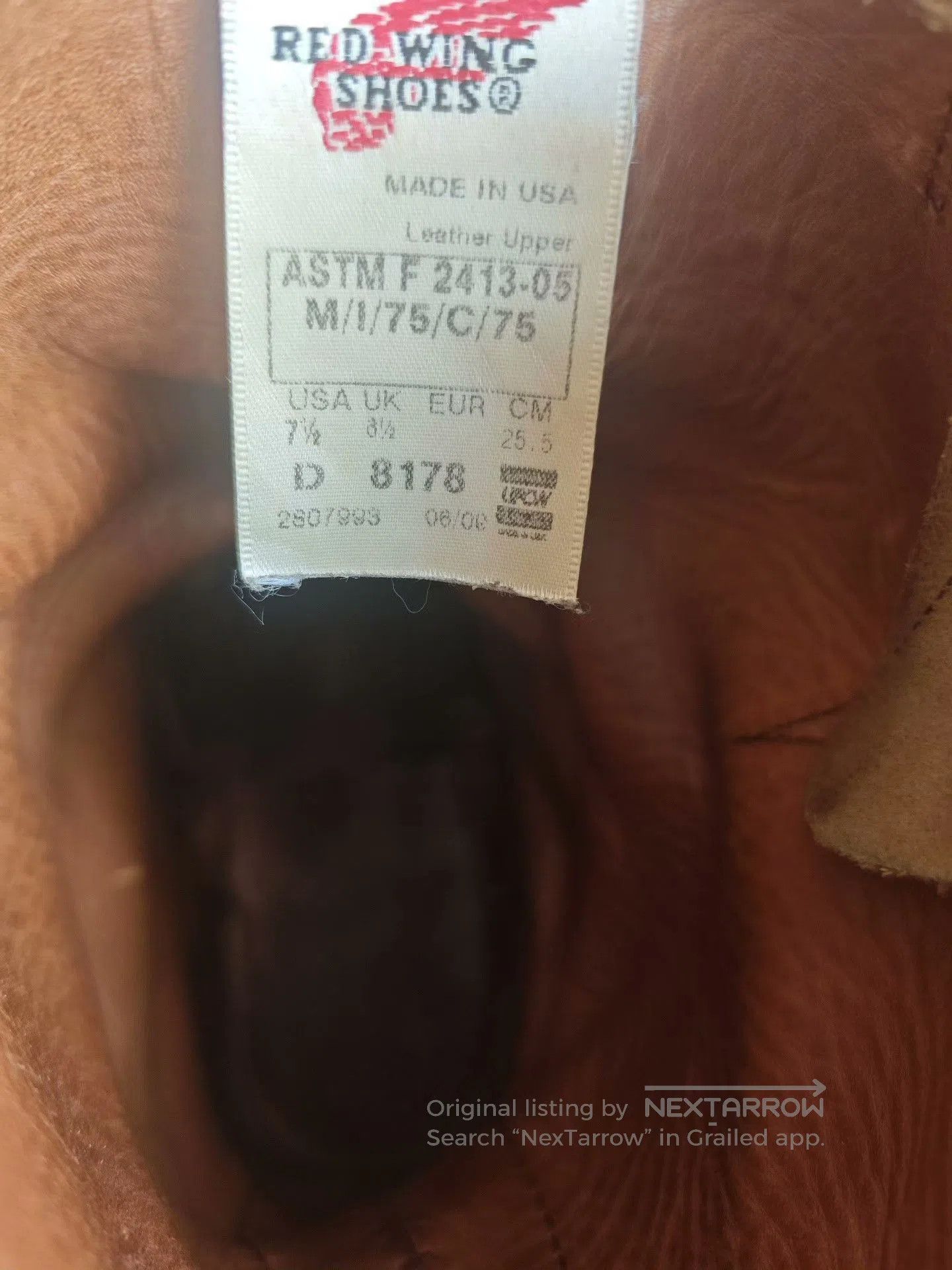 Red Wing Red Wing 8178 Engineer Boots. Size US 7.5 / EU 40-41 - 8 Thumbnail