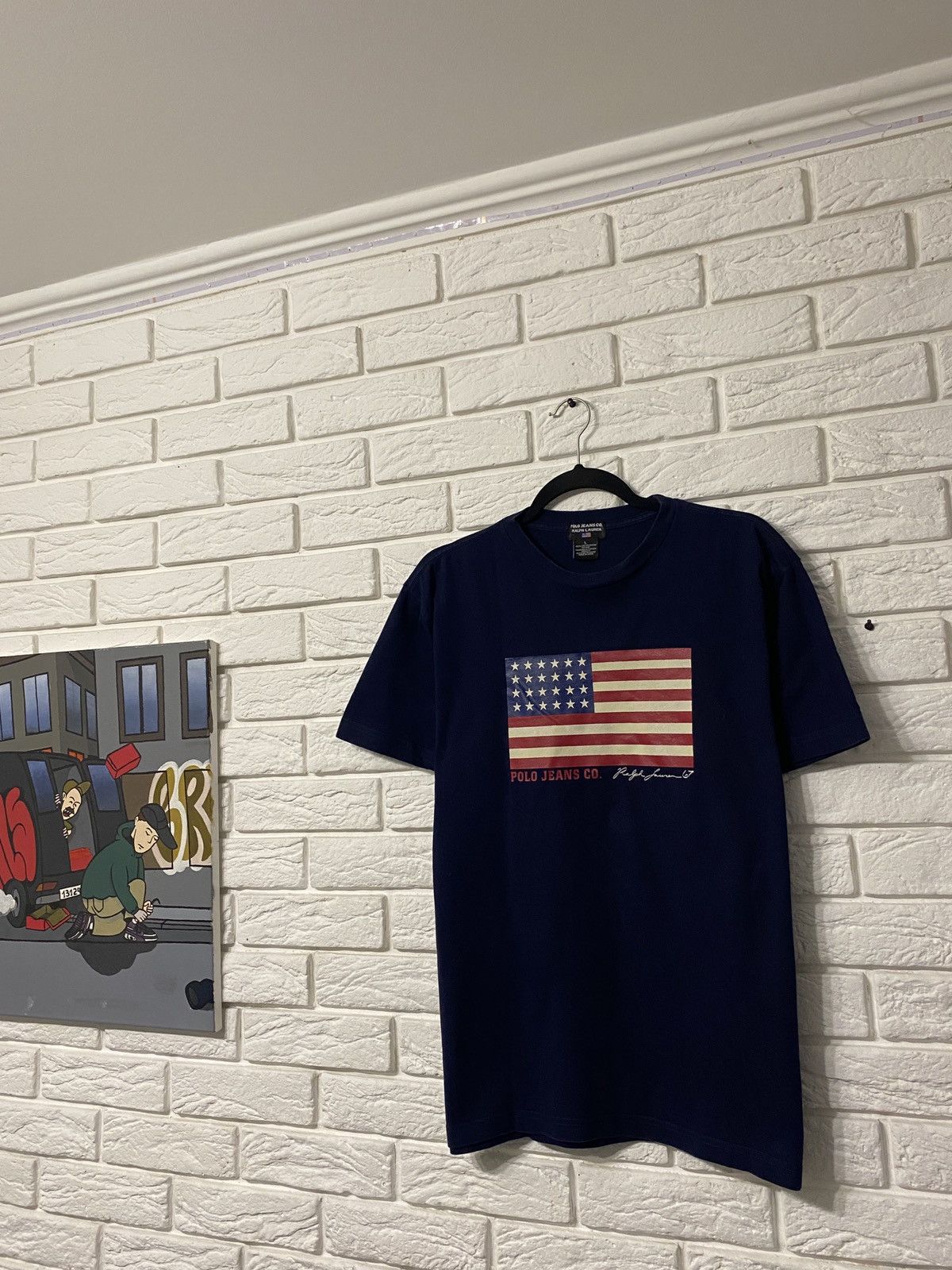 Polo Jeans Ralph Lauren Usa Flag Tee Men's