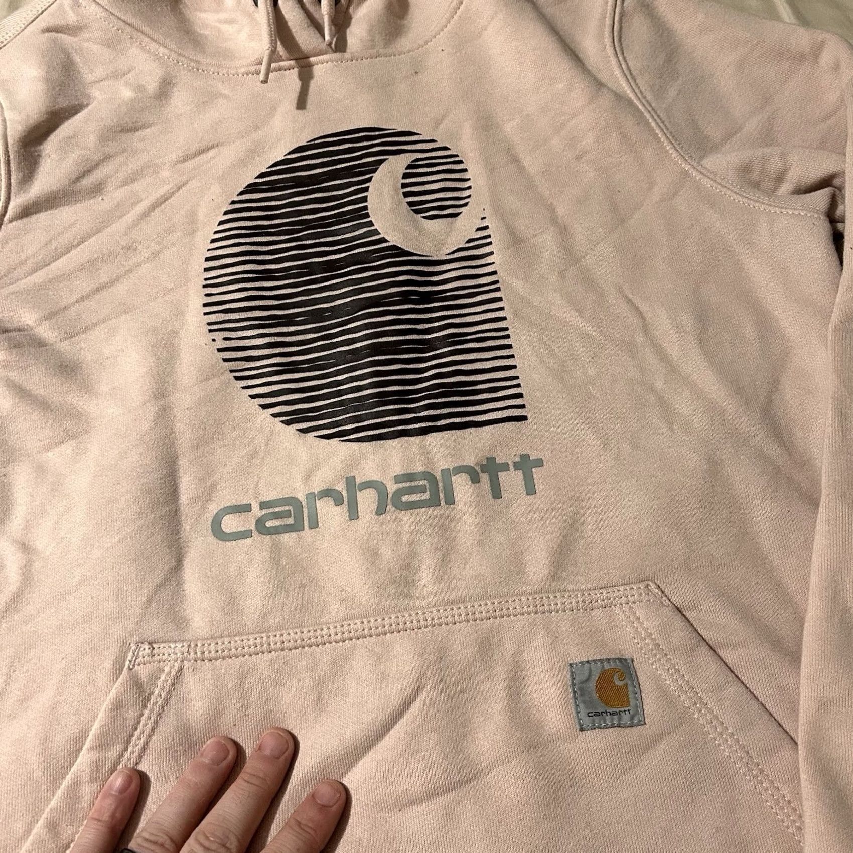 Carhartt Carhartt Hoodie Women’s Rain Defender Light Pink Size M Pullover Activewear Ladies Medium Pink Size M / US 6-8 / IT 42-44 - 2 Thumbnail