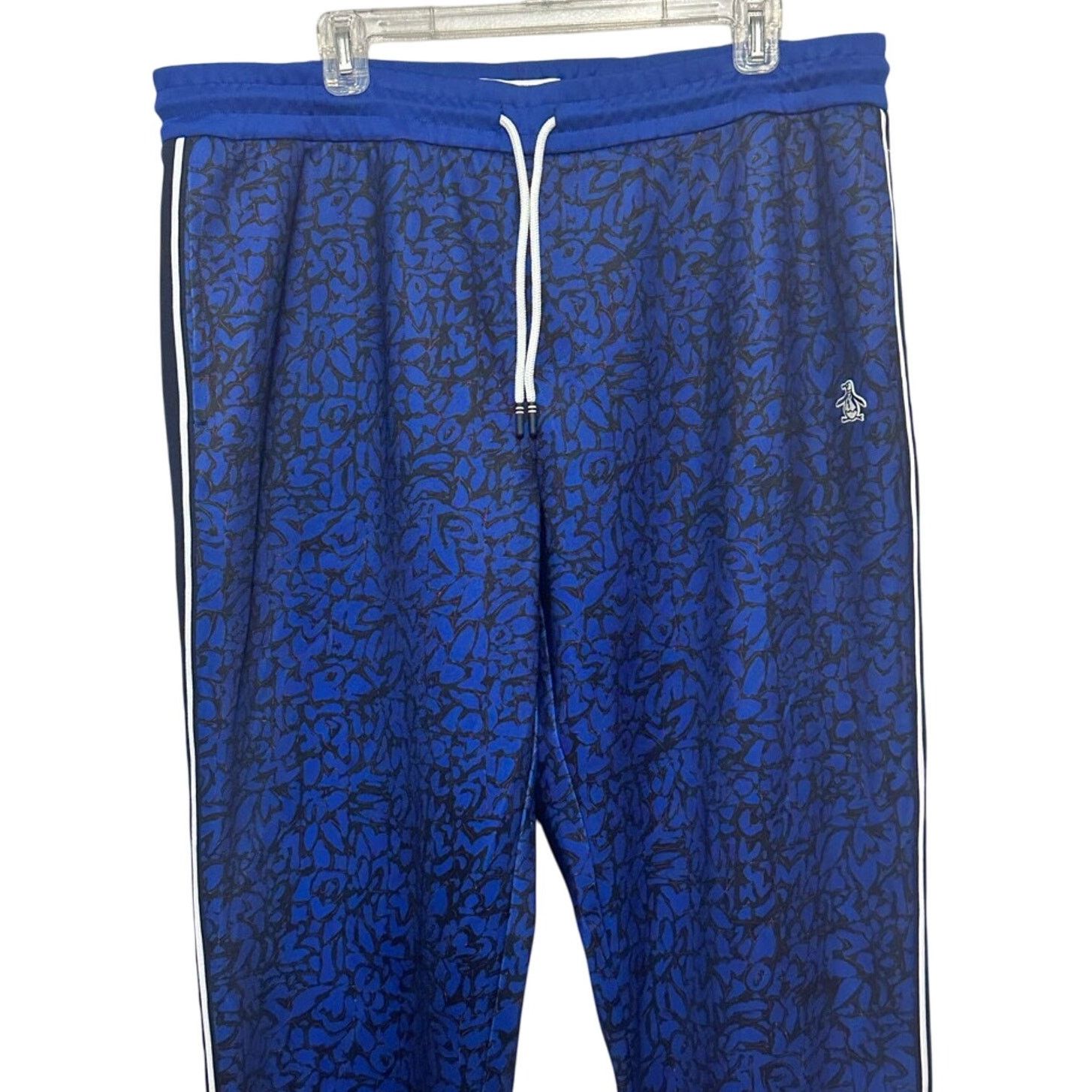 Original Penguin Original Penguin Track Pant Abstract Drawstring Blue XL NWOT Size US 38 / EU 54 - 3 Thumbnail