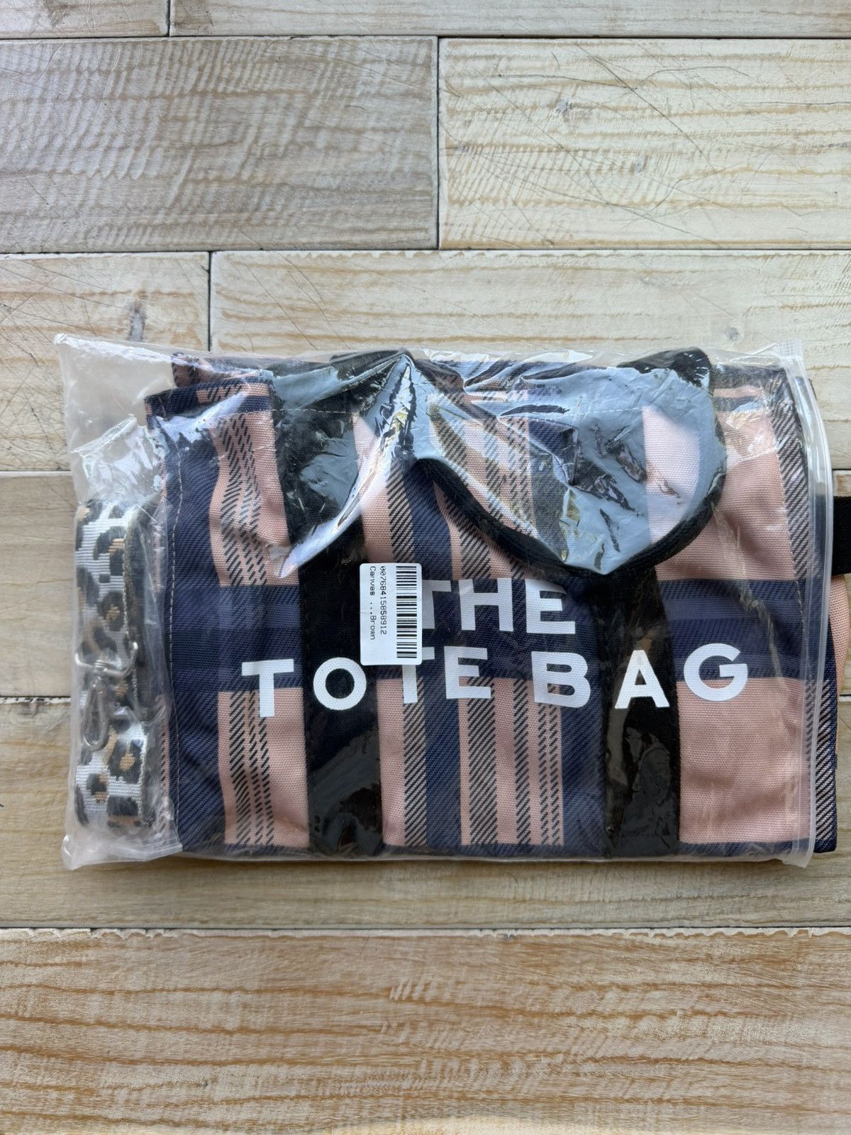 Marc Jacobs Pink & Plaid “The Tote Bag” Size ONE SIZE - 2 Thumbnail