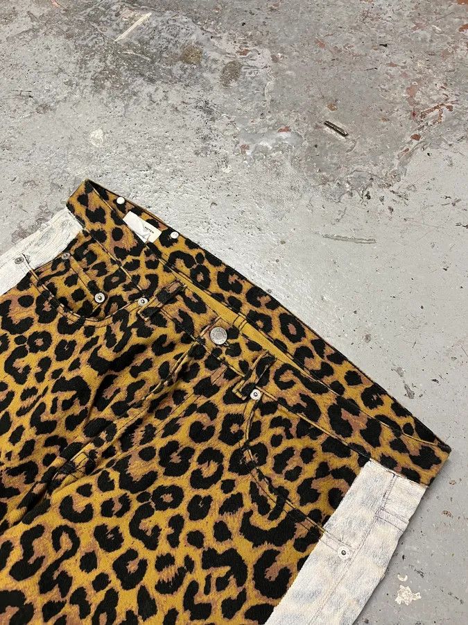 Dries Van Noten Dries Van Noten Leopard Print Camel Jeans Size US 32 / EU 48 - 6 Thumbnail