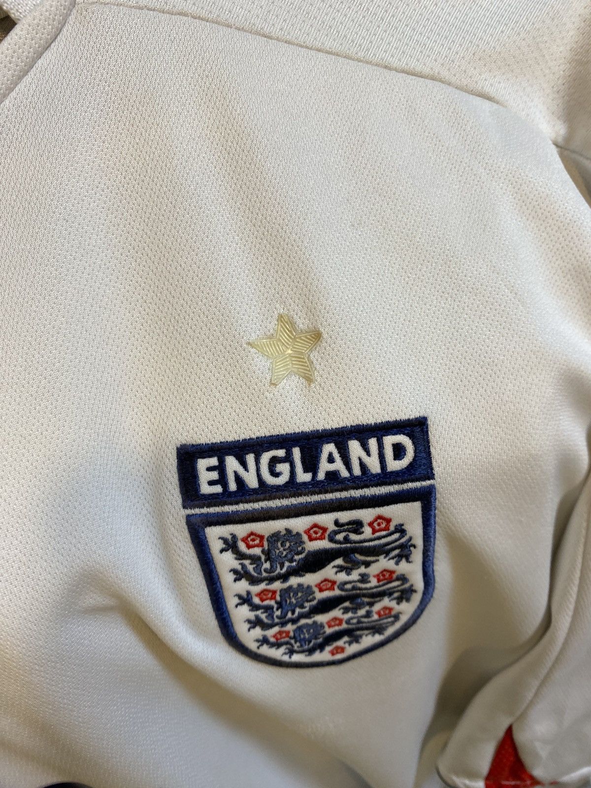 Umbro Vintage Y2K England Football Team Home Kit BECKHAM 7 Size US XXL / EU 58 / 5 - 7 Thumbnail
