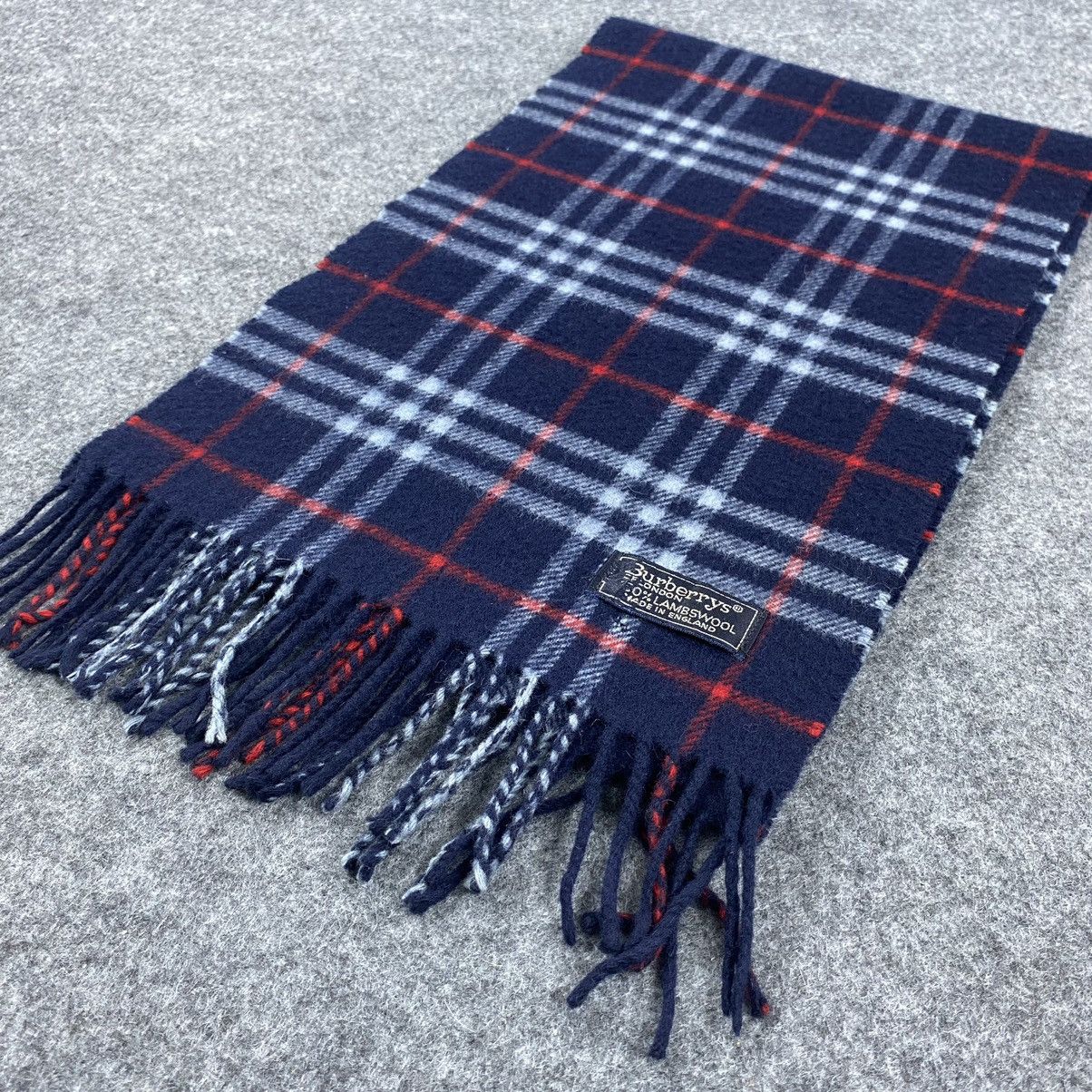 Burberry × Vintage Burberrys Scarf # D300 # Muffler # Neckwear Size ONE SIZE - 10 Thumbnail