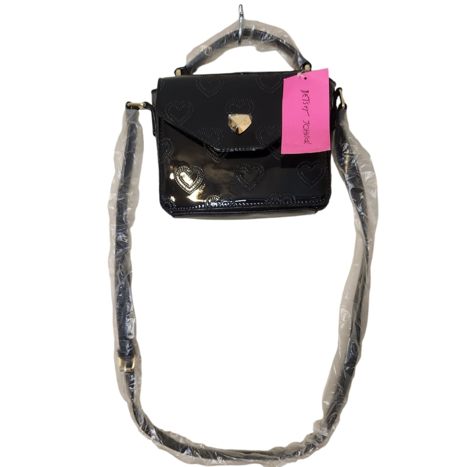 Betsey Johnson NWT Betsey Johnson Quilted Hearts Top Handle Crossbody Bag Size ONE SIZE - 2 Thumbnail
