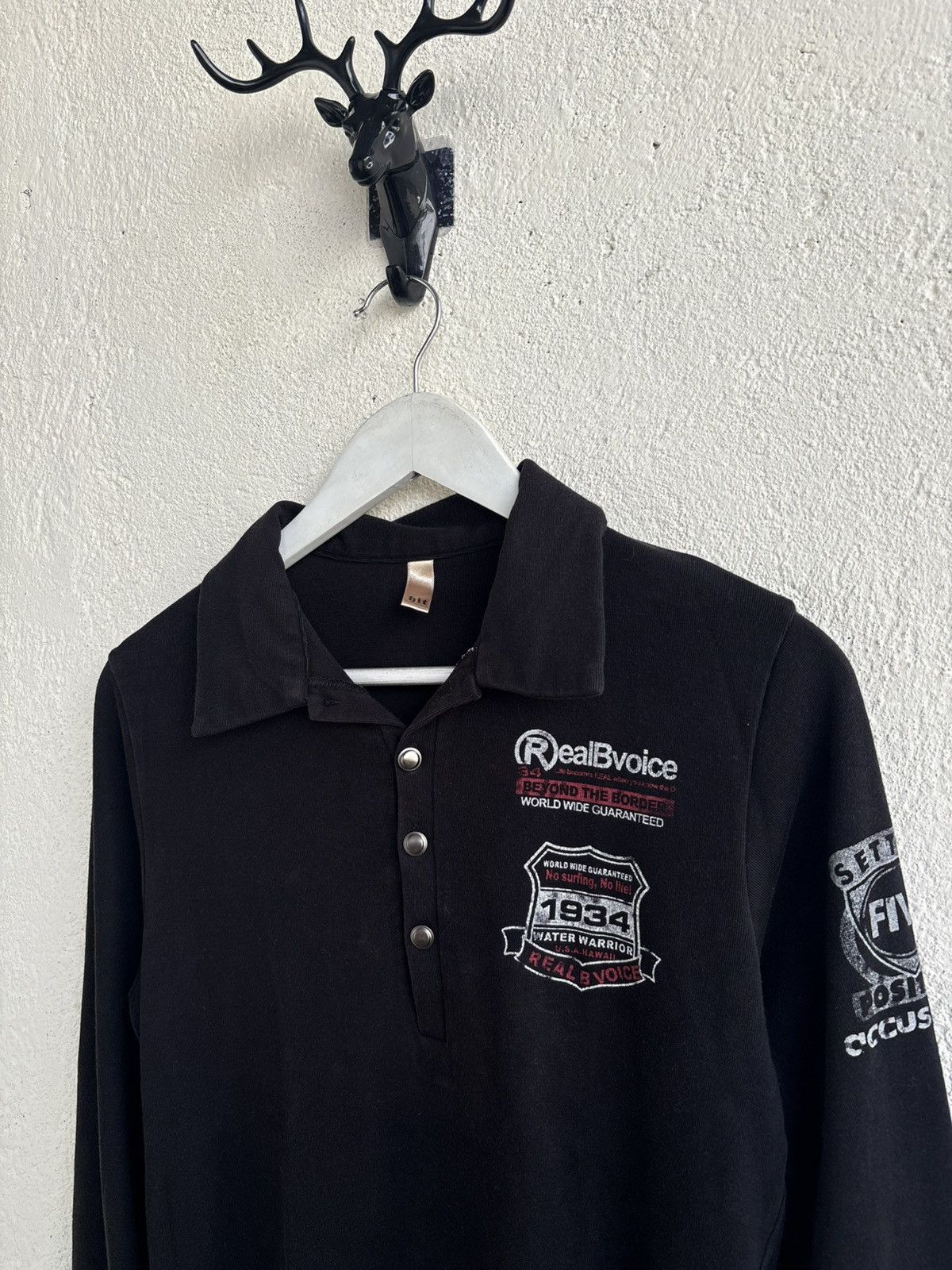Hysteric Glamour 2000s Real B hyteric poem polo shirt y2k style Size US XS / EU 42 / 0 - 4 Thumbnail