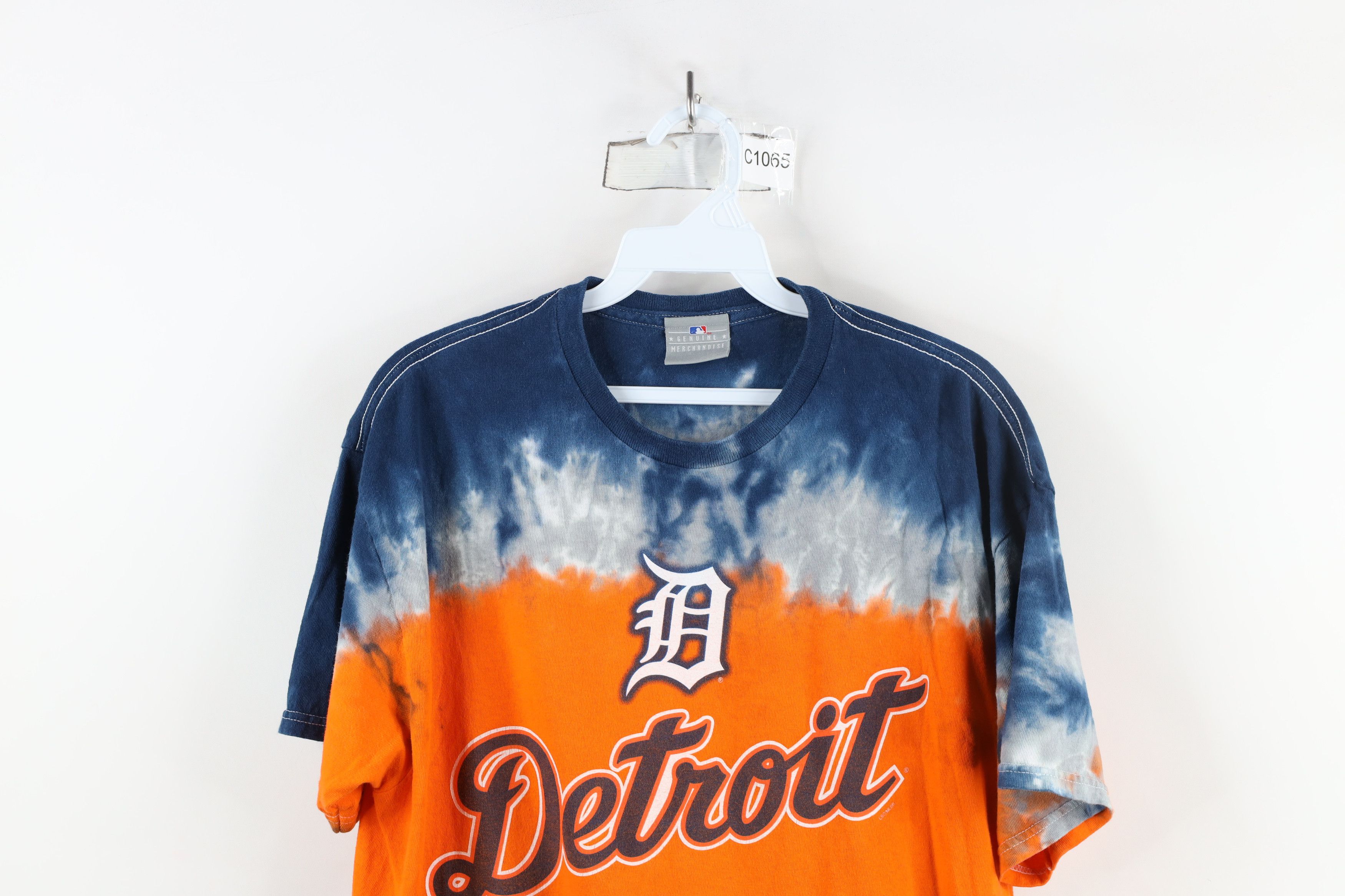 Vintage Vintage Y2K Old English D Detroit Tigers Baseball T-Shirt Size US L / EU 52-54 / 3 - 2 Thumbnail