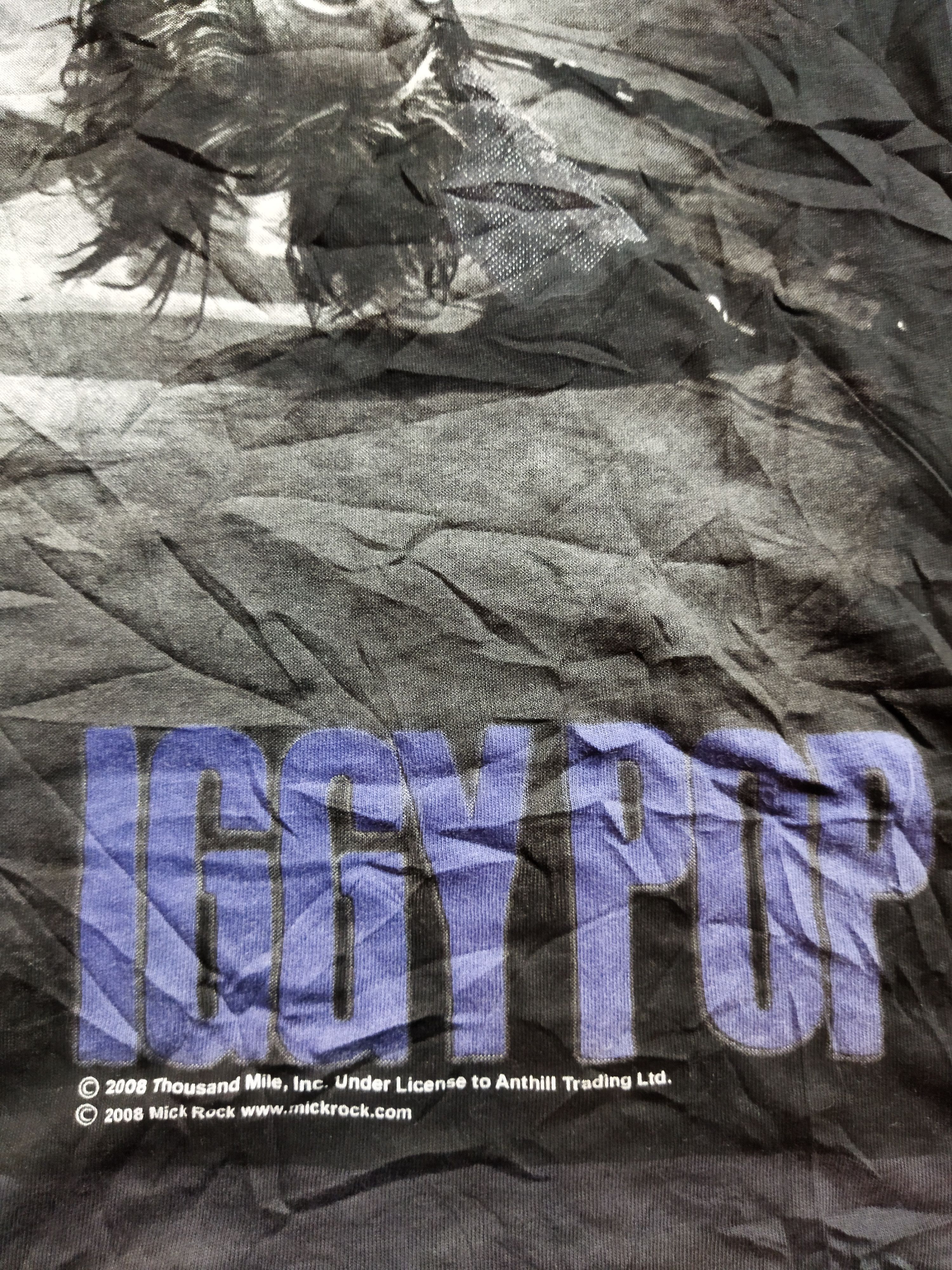 Band Tees × H&M 2008 Iggy Pop X H&M Tee Size US M / EU 48-50 / 2 - 2 Thumbnail