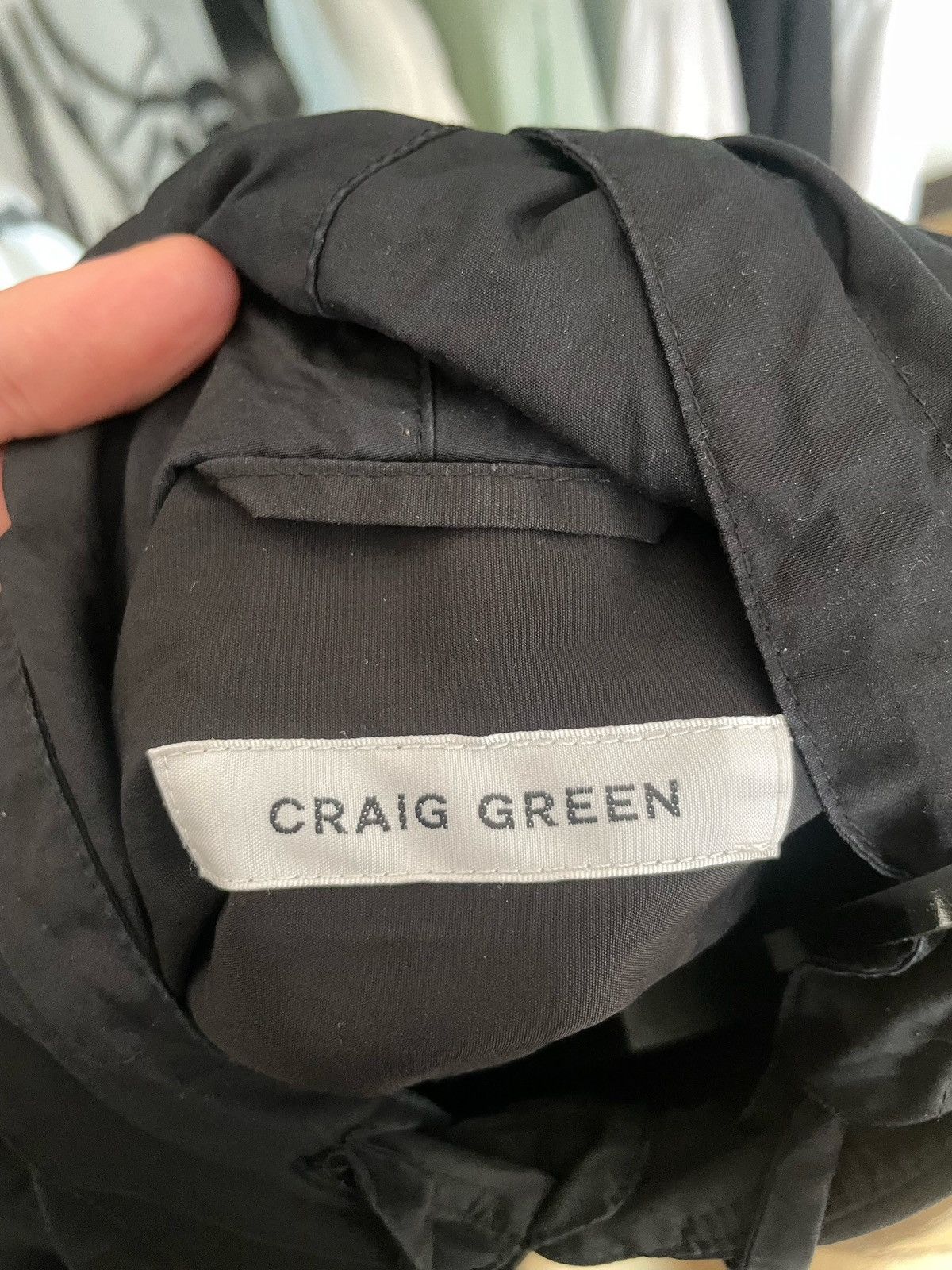 Craig Green Craig Green 17FW Laced Hooded Shirt Size US M / EU 48-50 / 2 - 5 Thumbnail