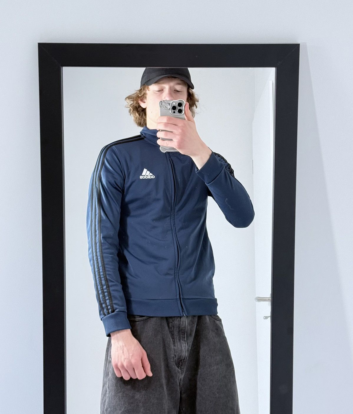 Adidas Vintage Adidas Y2K avantgarde streetwear band zip hoodie Size US M / EU 48-50 / 2 - 1 Thumbnail