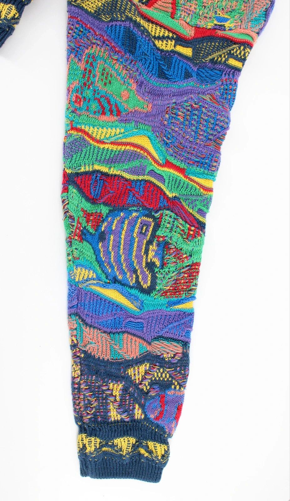Coogi Coogi Vintage Fish 3D Knit Cardigan Size US M / EU 48-50 / 2 - 4 Thumbnail