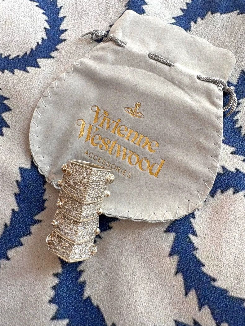 Vivienne Westwood Vivienne Westwood Vintage Saturn early full diamond armor Size ONE SIZE - 1 Thumbnail